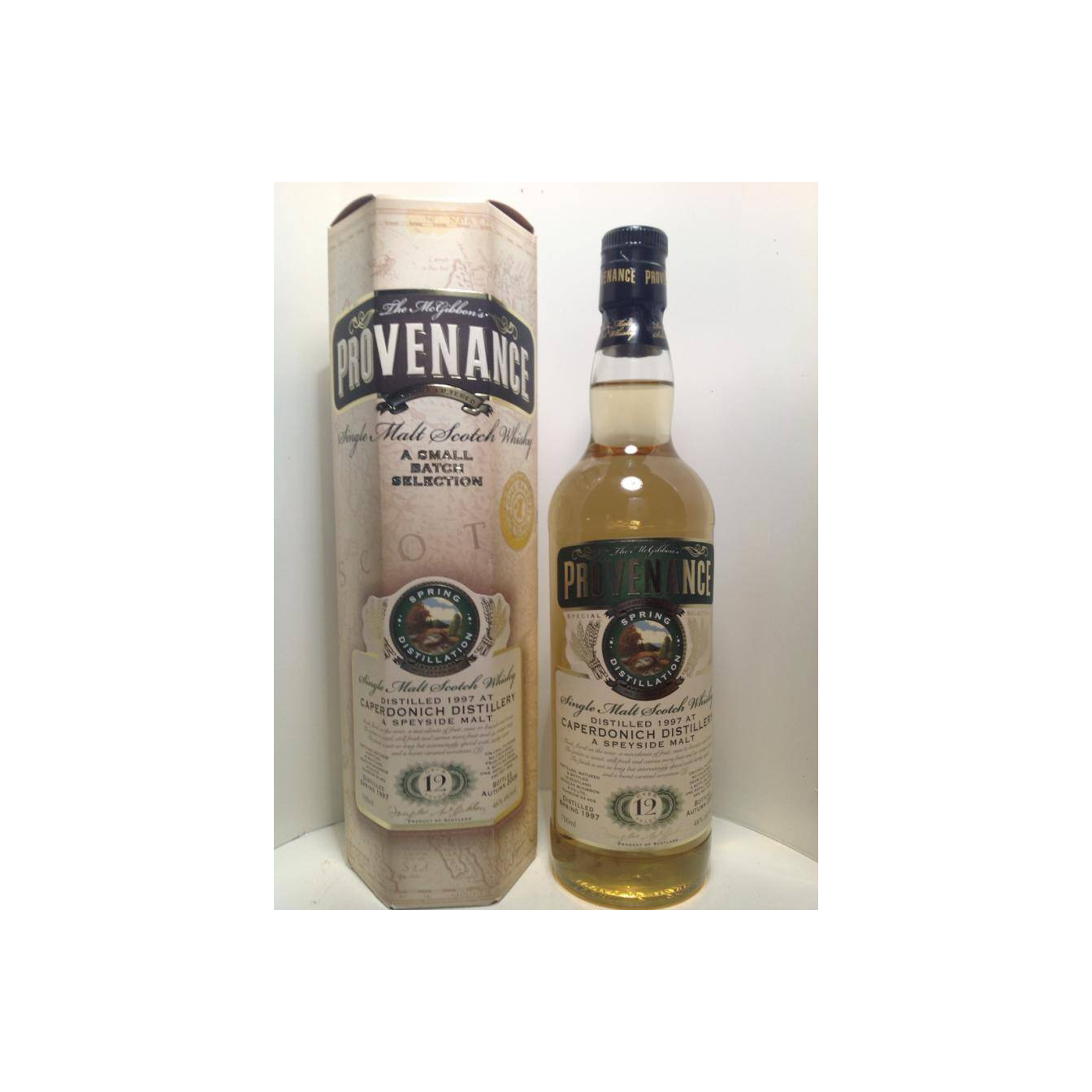 Caperdonich McGibbon's Provenance 1997 12 Years Single Malt Whisky 3