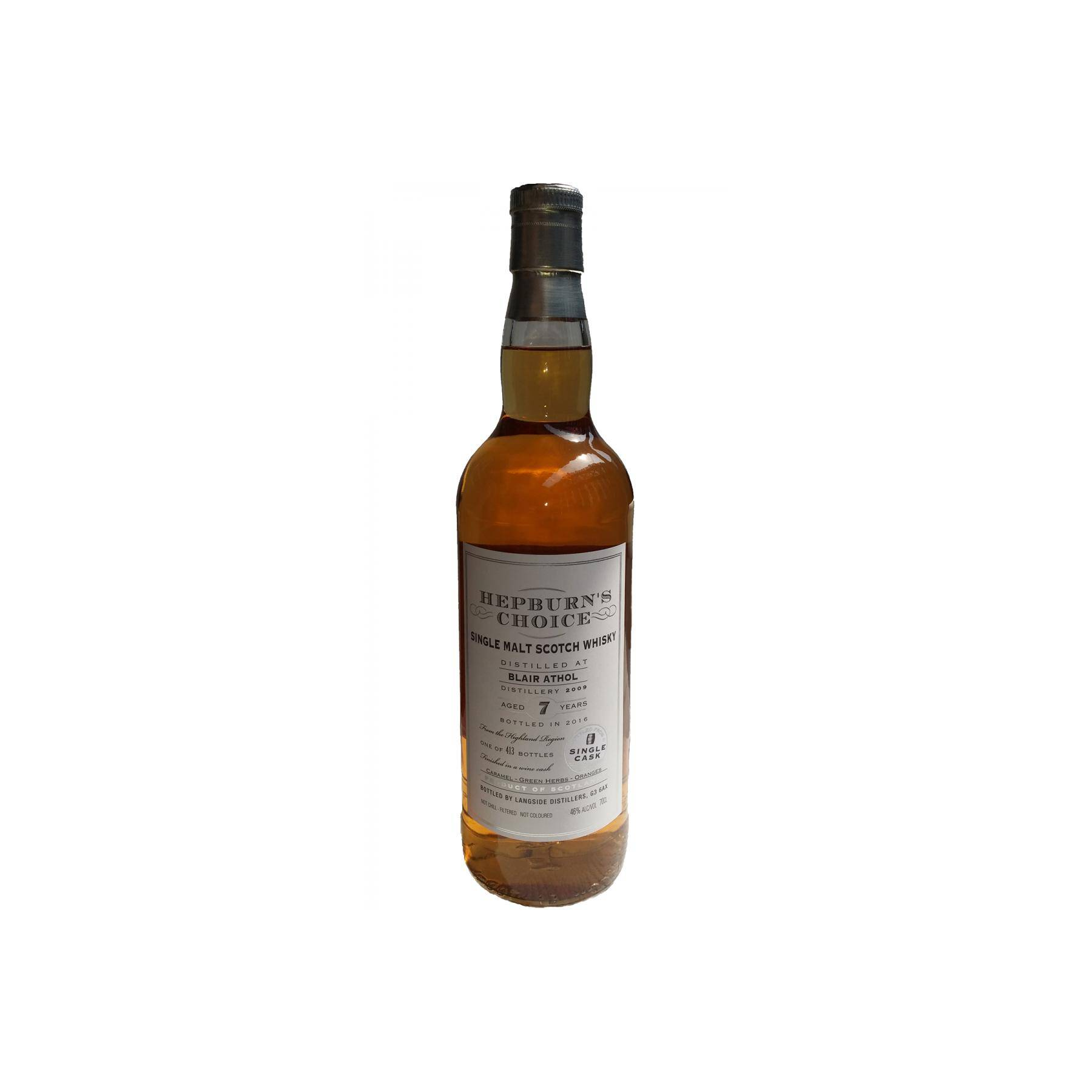 Blair Athol 2009 7 Years Single Malt Whisky 2