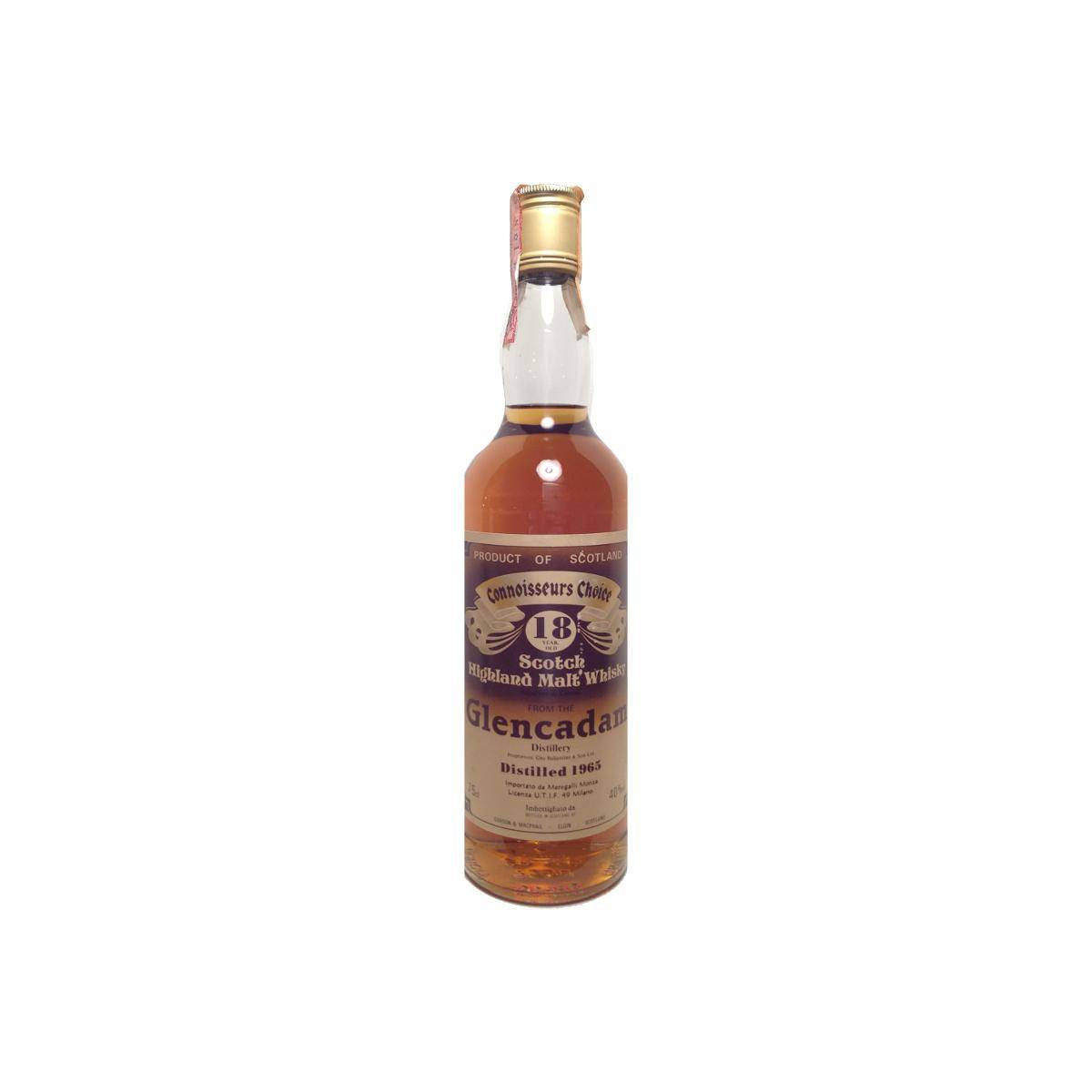 Glencadam Connoisseurs Choice 1965 18 Years Single Malt Whisky
