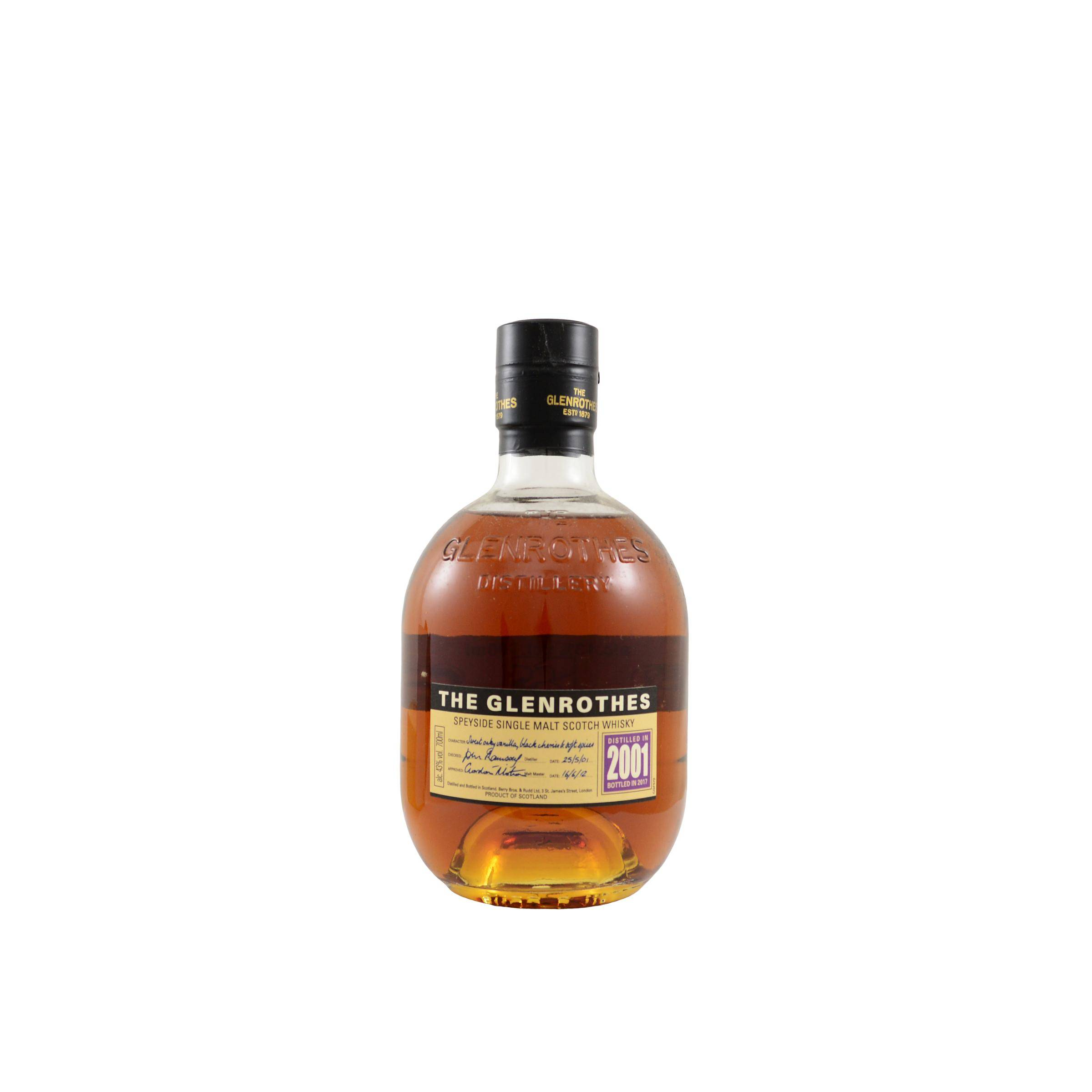The Glenrothes 2001 16 Years Single Malt Whisky