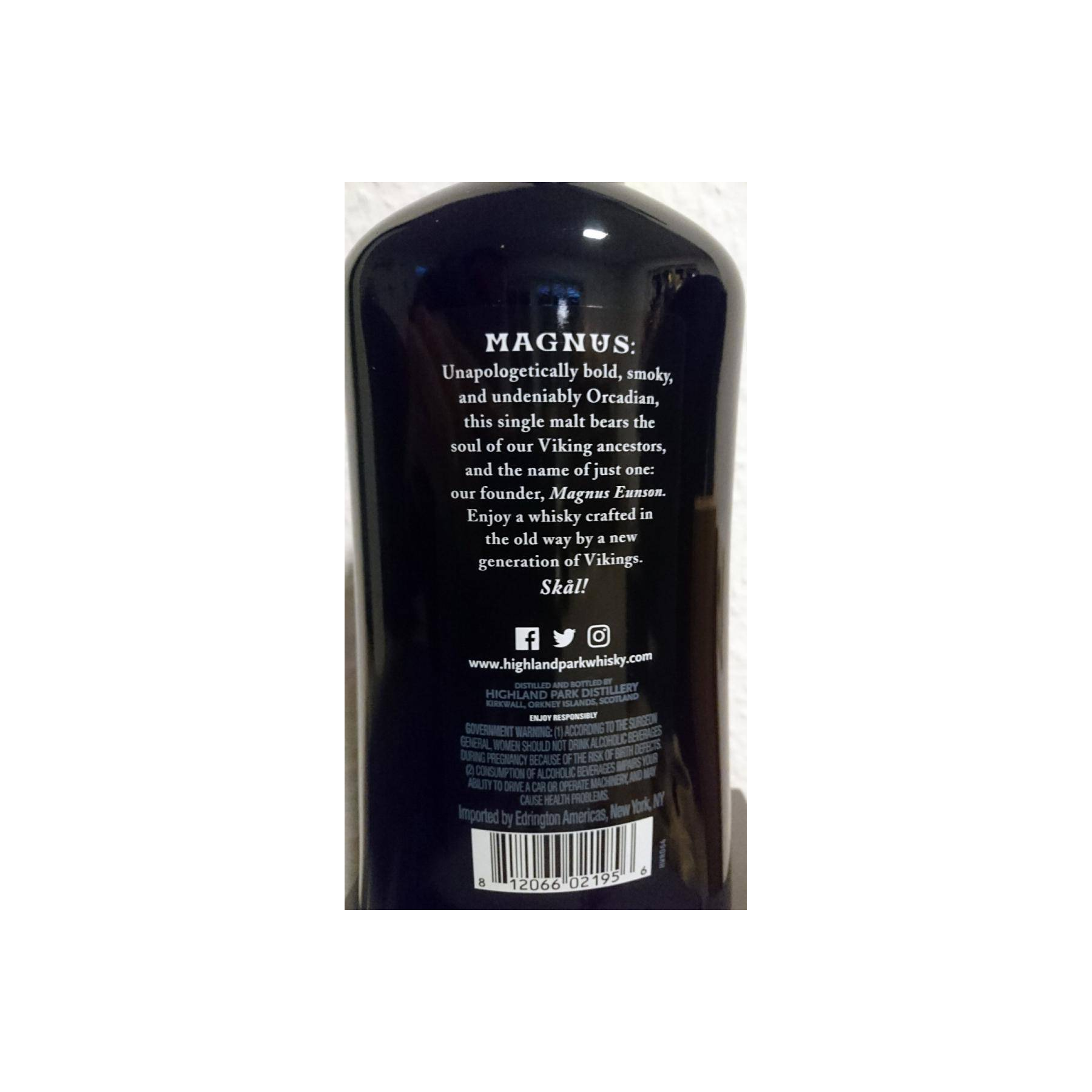 Highland Park Single Malt Whisky 2