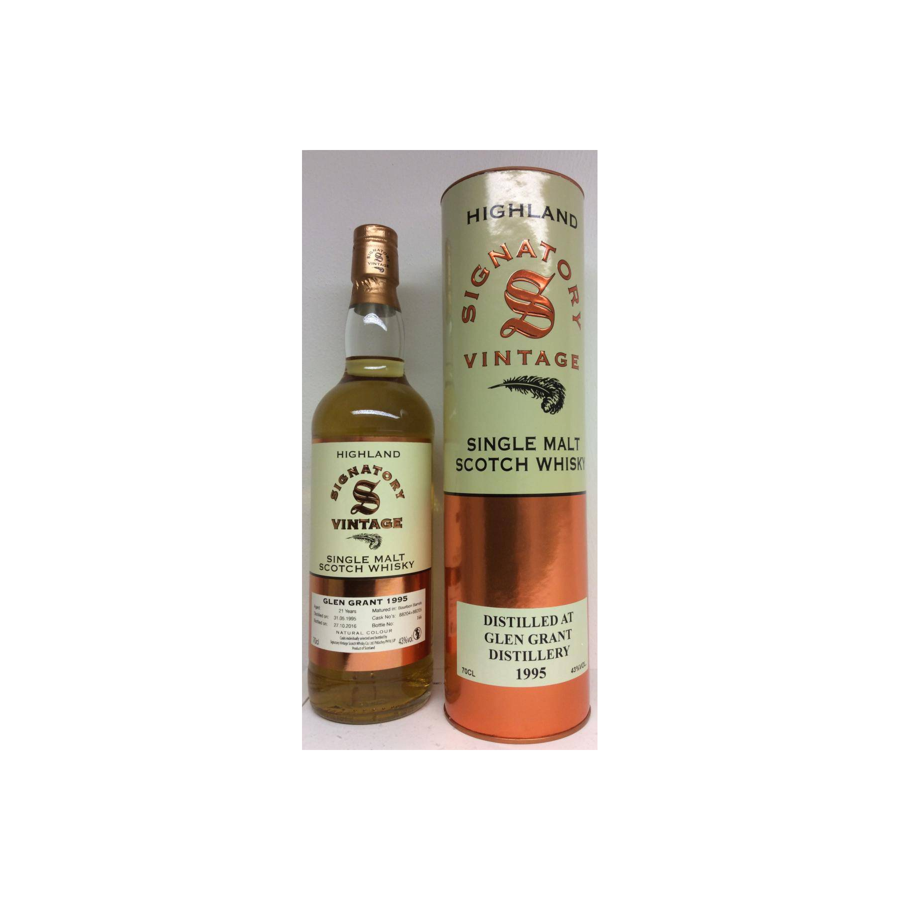 Glen Grant Vintage Collection 1995 21 Years Single Malt Whisky 2