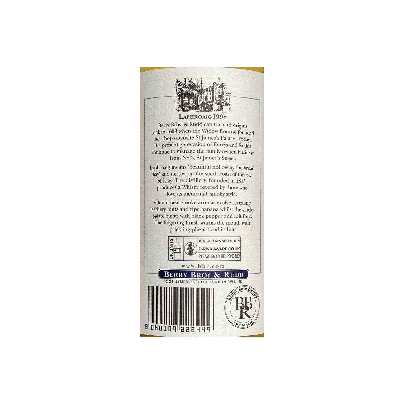 Laphroaig 1998 10 Years Single Malt Whisky 3