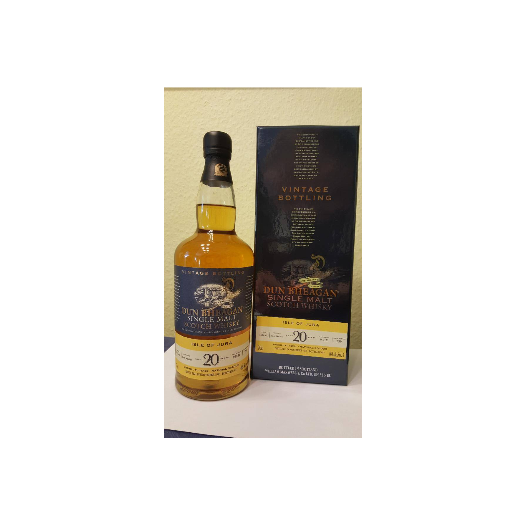 Jura 1996 20 Years Single Malt Whisky 2