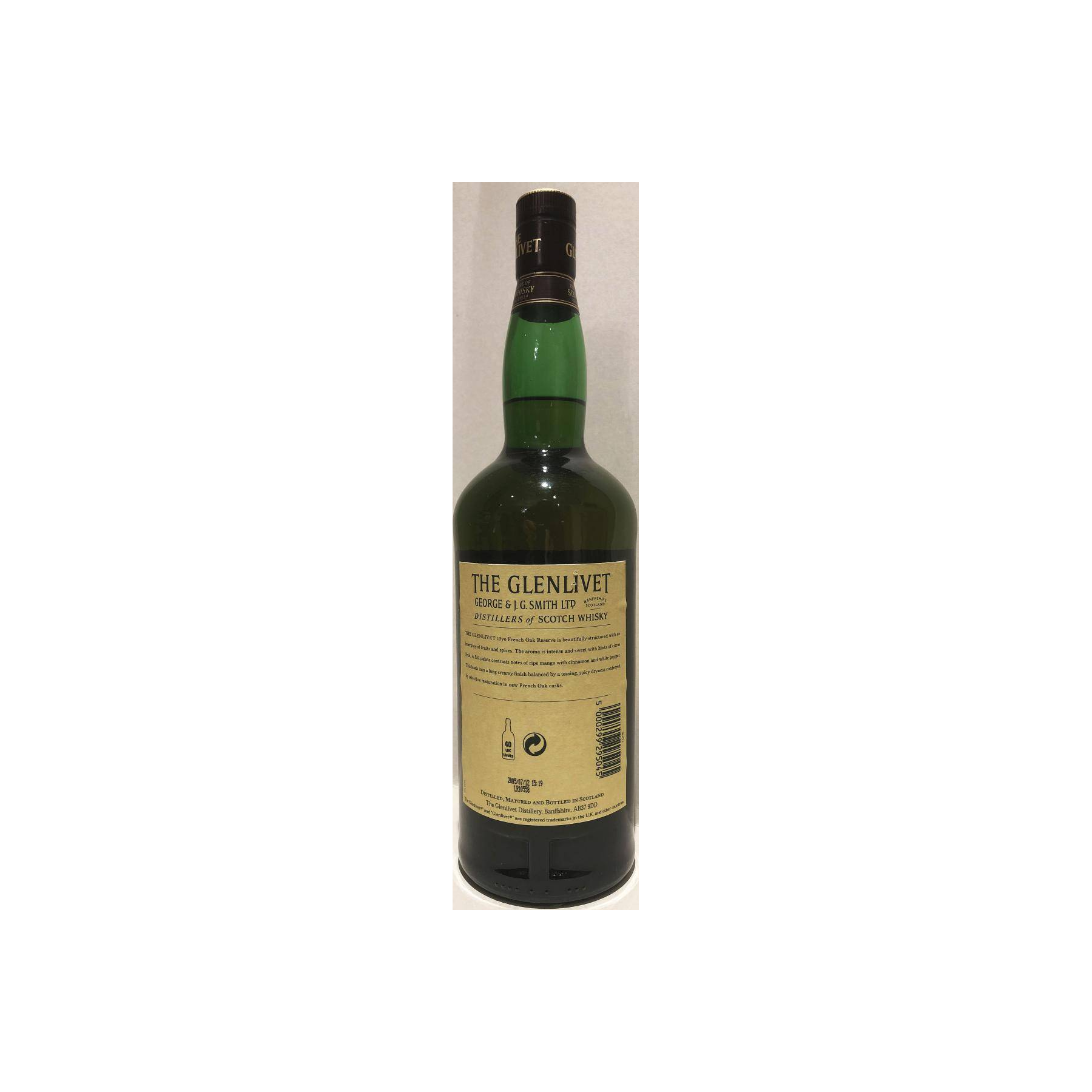 The Glenlivet 15 Years Single Malt Whisky 2