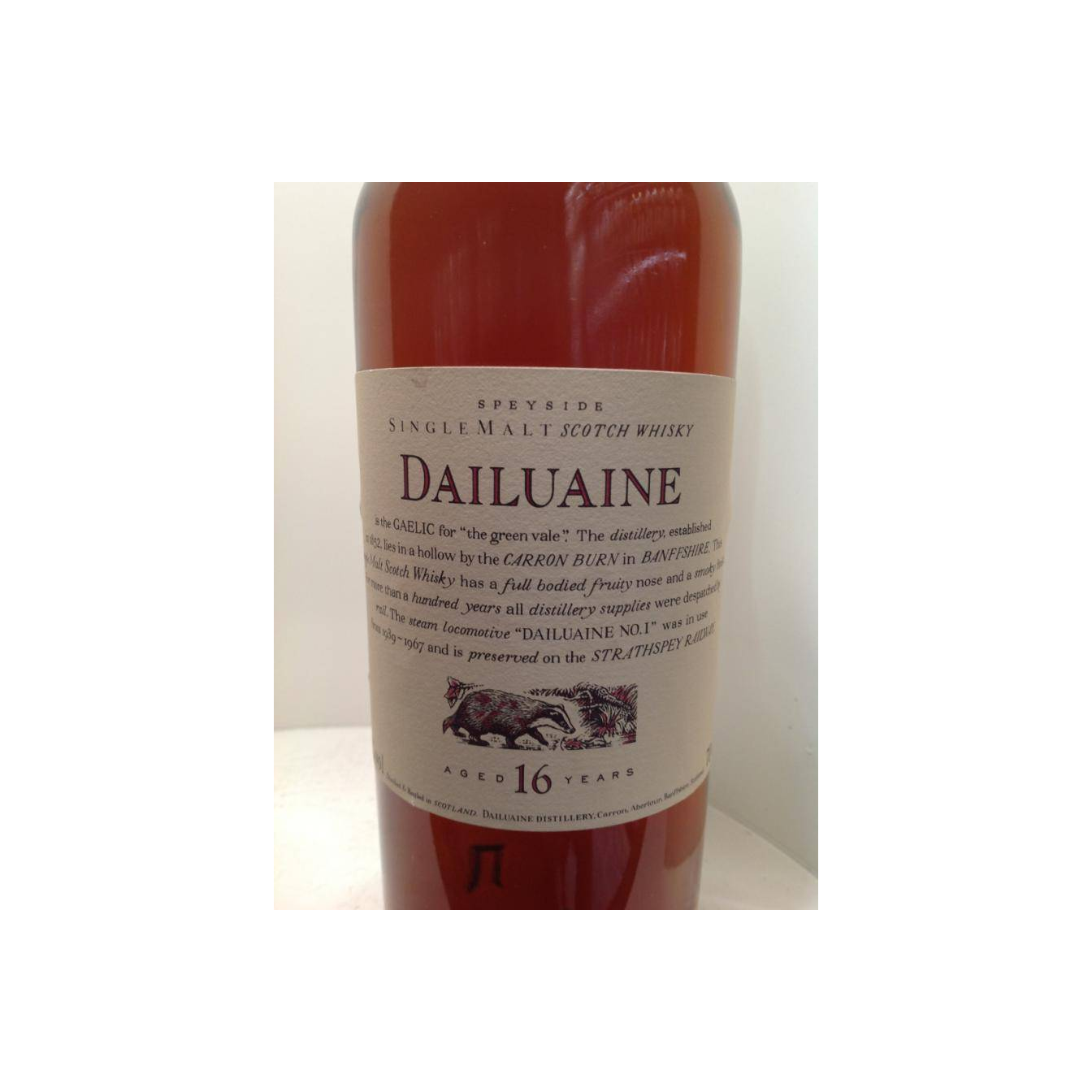 Dailuaine 16 Years Single Malt Whisky 2