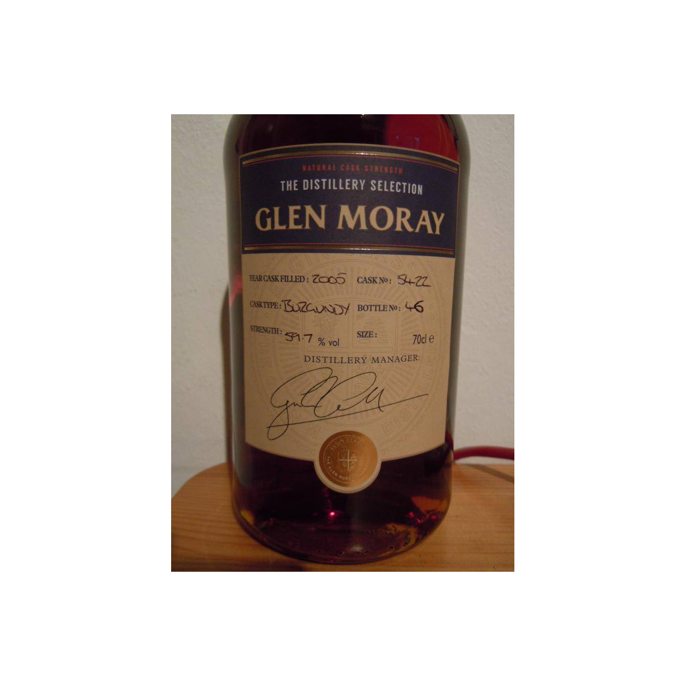 Glen Moray 2005 11 Years Single Malt Whisky 2