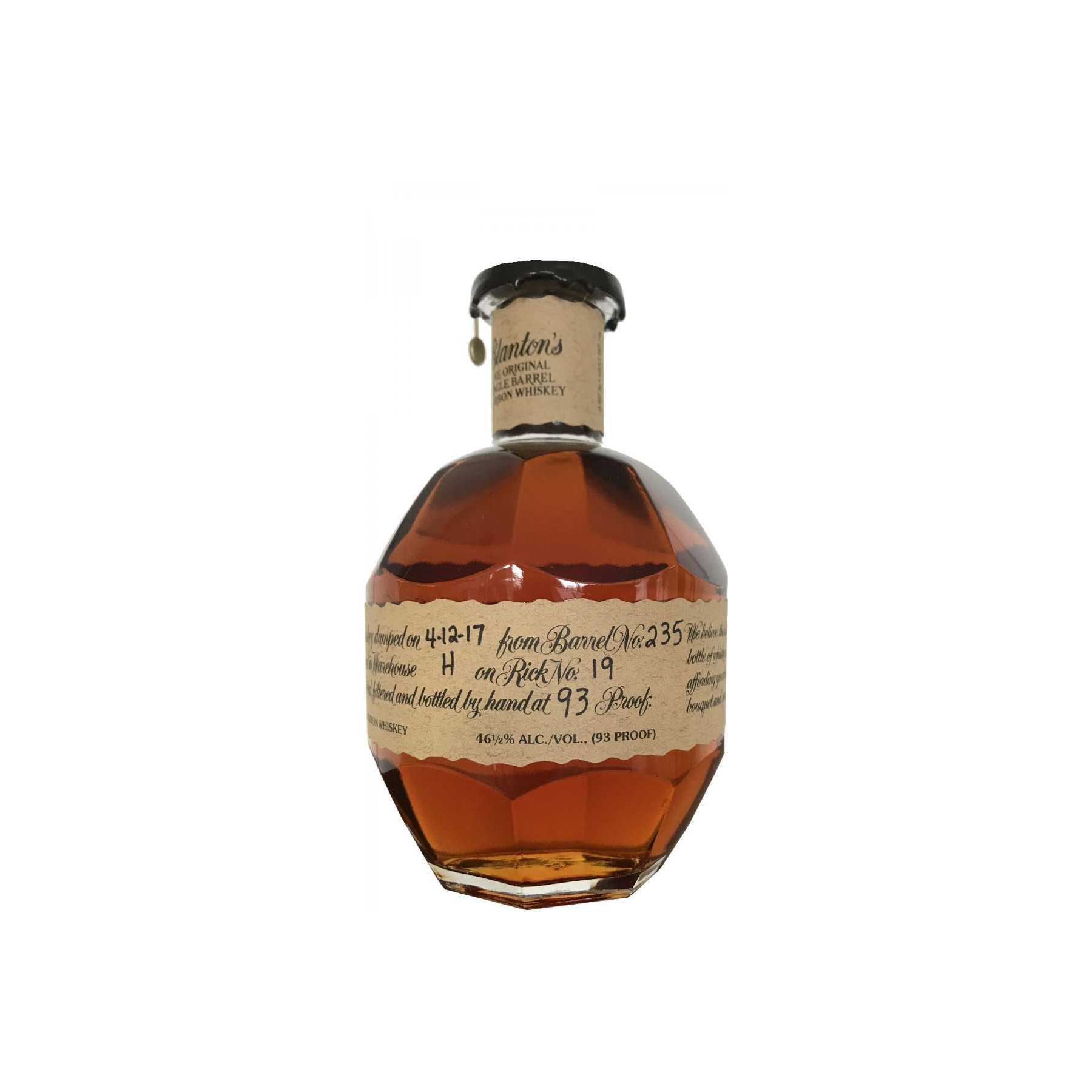 Blanton's Single Barrel Bourbon Whiskey Bourbon Whisky
