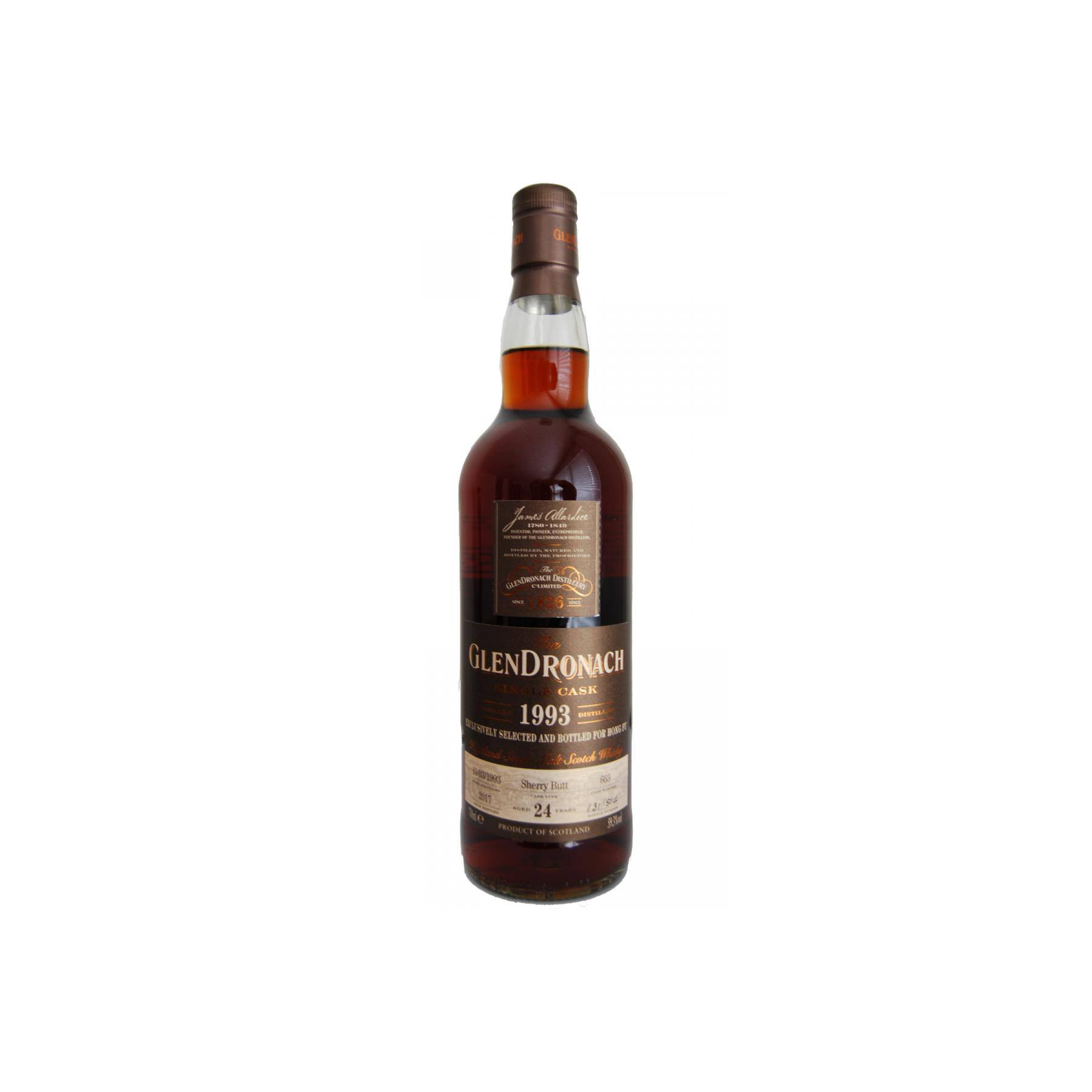 GlenDronach Single Cask 1993 24 Years Single Malt Whisky