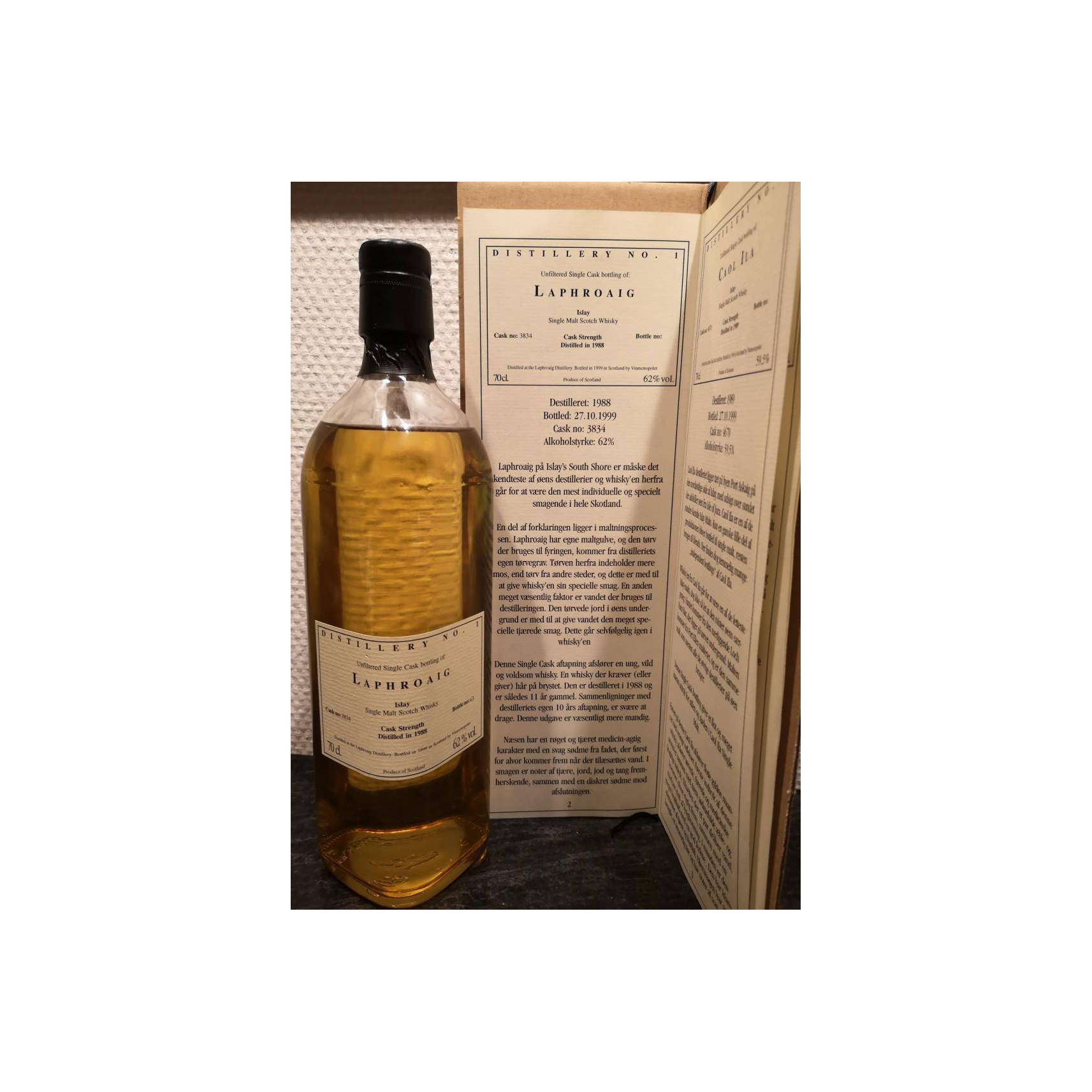 Laphroaig 1988 11 Years Single Malt Whisky 2