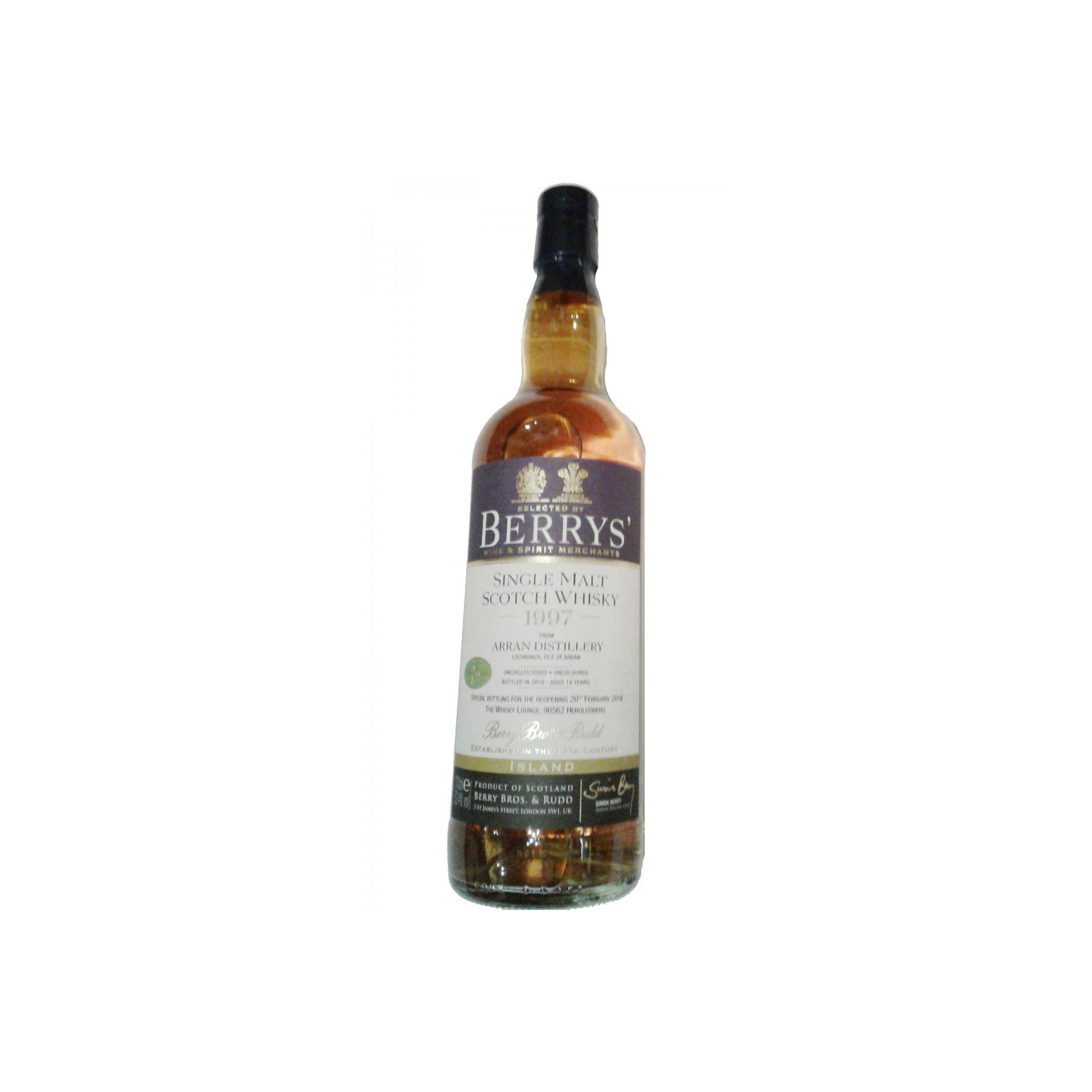 Arran 1997 18 Years Single Malt Whisky
