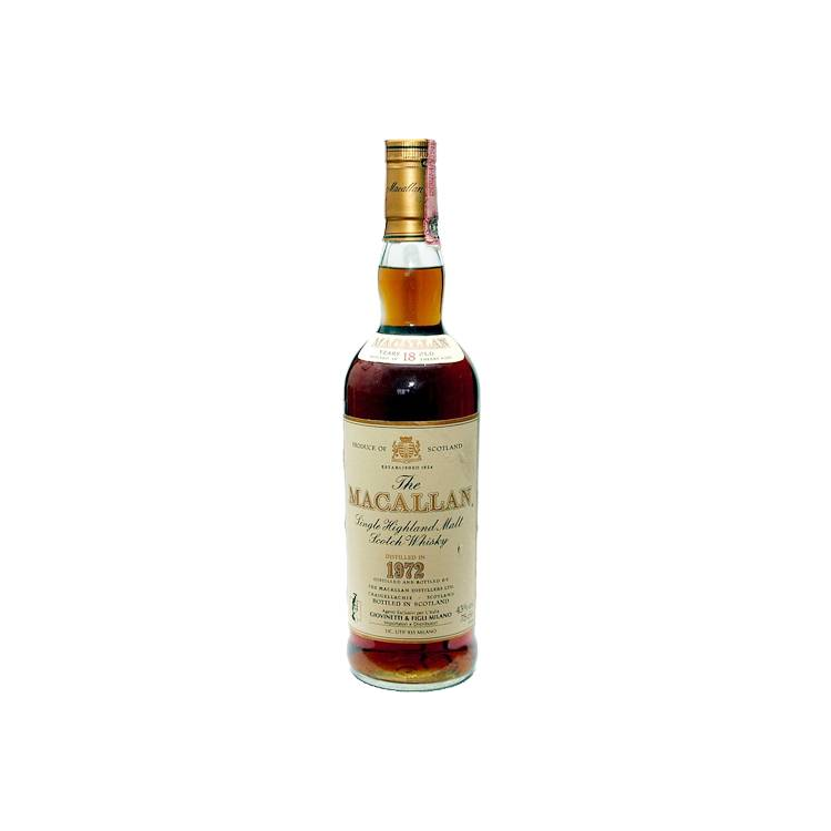 The Macallan 1972 18 Years Single Malt Whisky