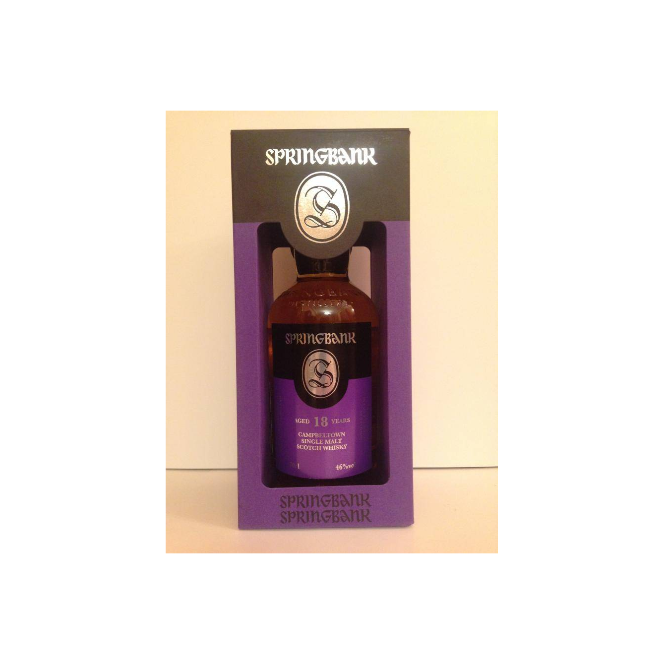 Springbank 18 Years Single Malt Whisky 2
