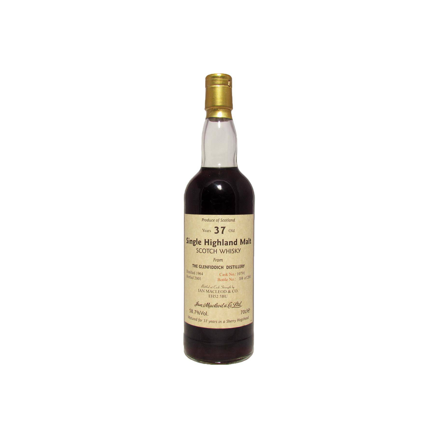 Glenfiddich 1964 37 Years Single Malt Whisky