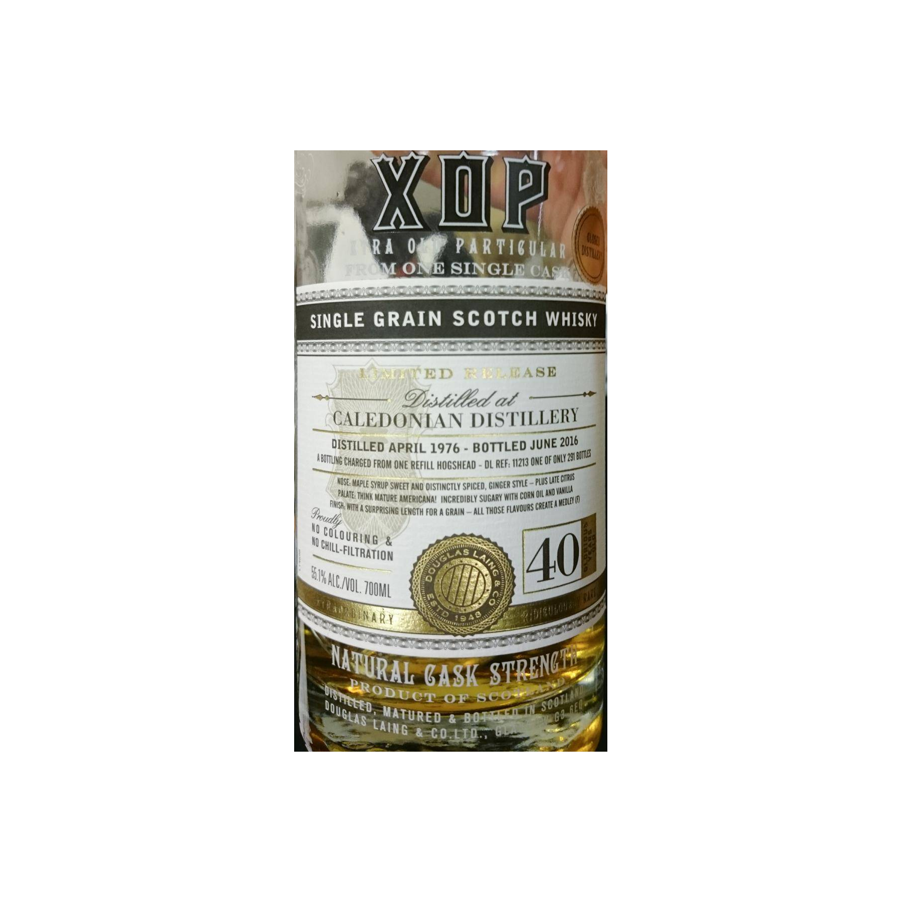 Caledonian 1976 40 Years Single Grain Whisky