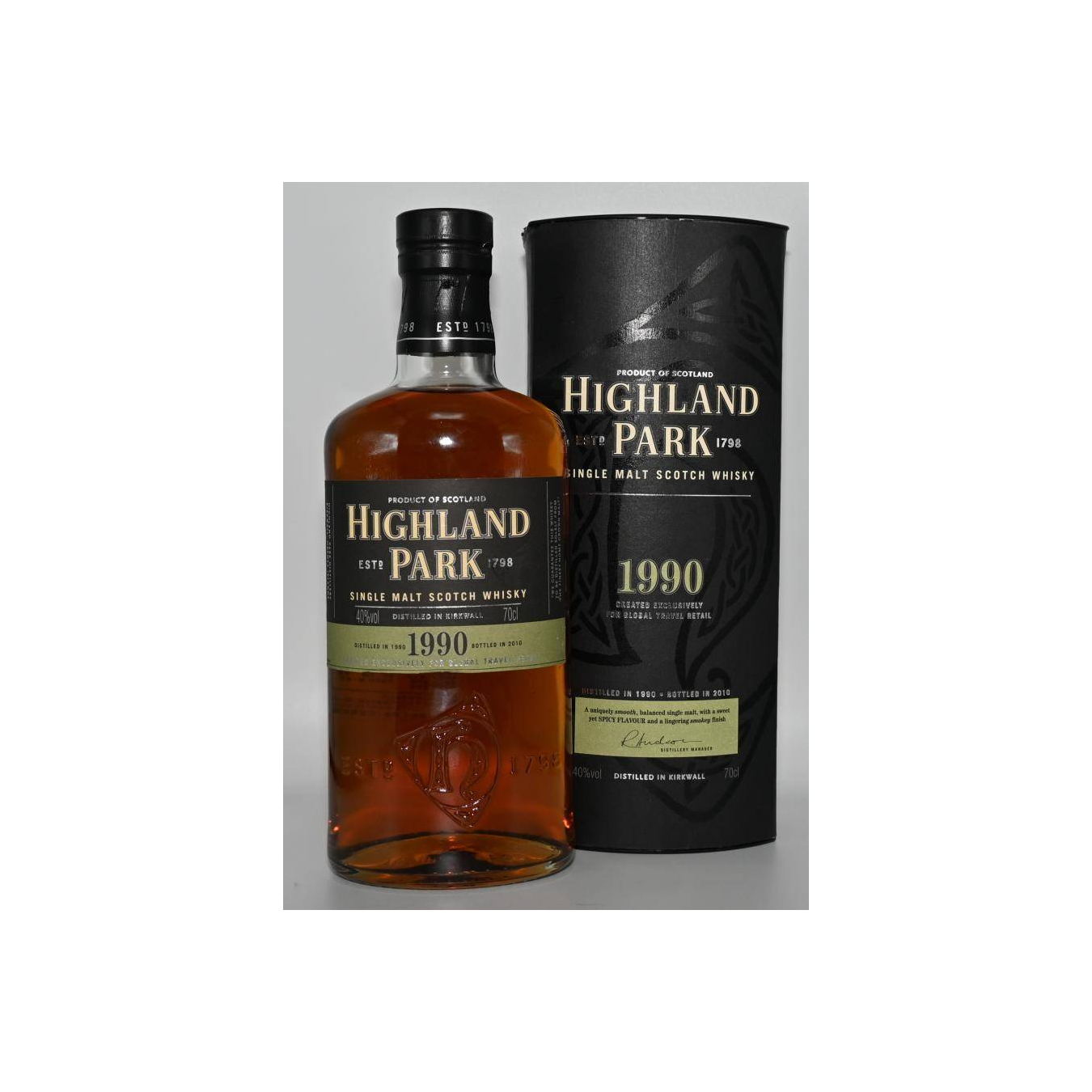 Highland Park 1990 20 Years Single Malt Whisky 2