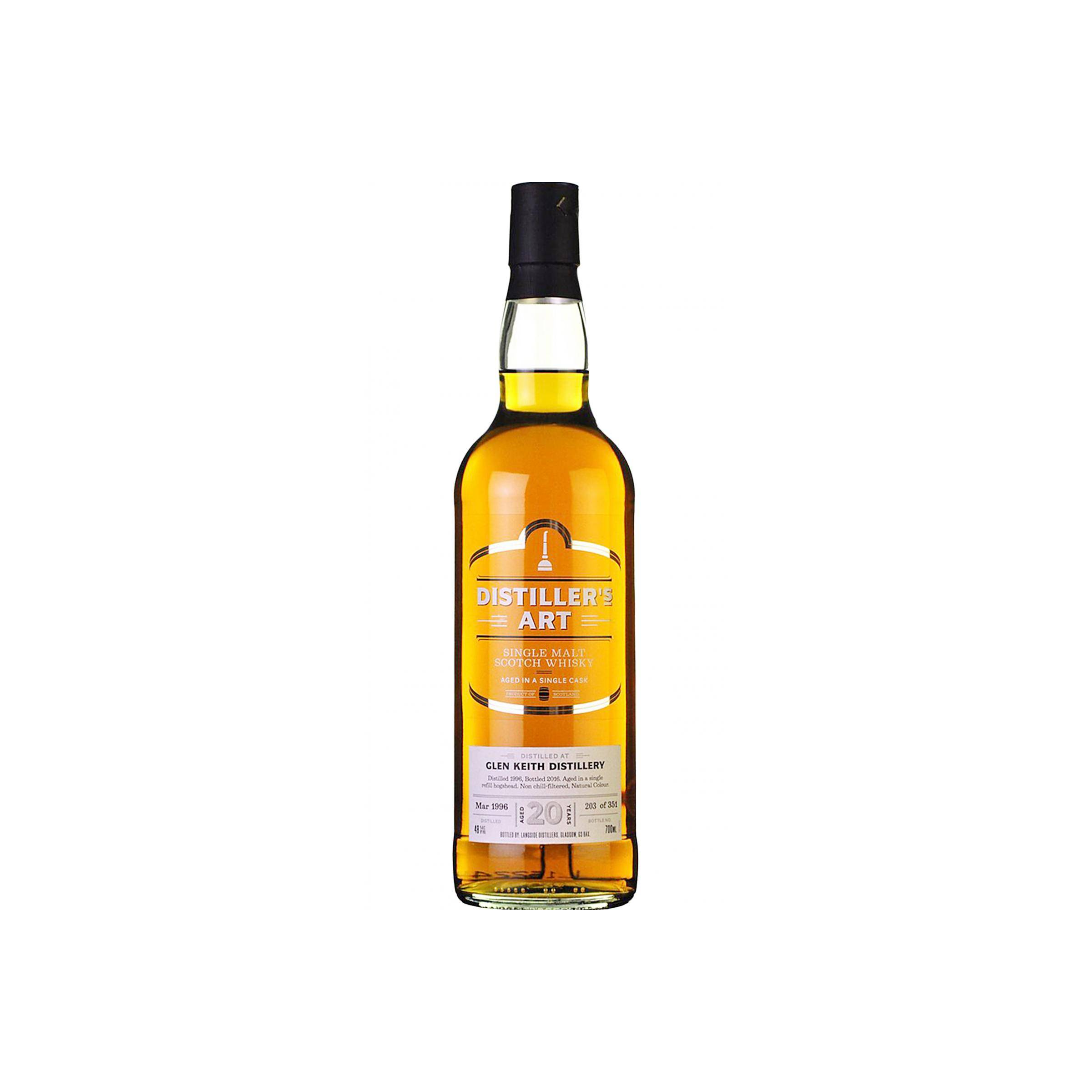 Glen Keith 1996 20 Years Single Malt Whisky