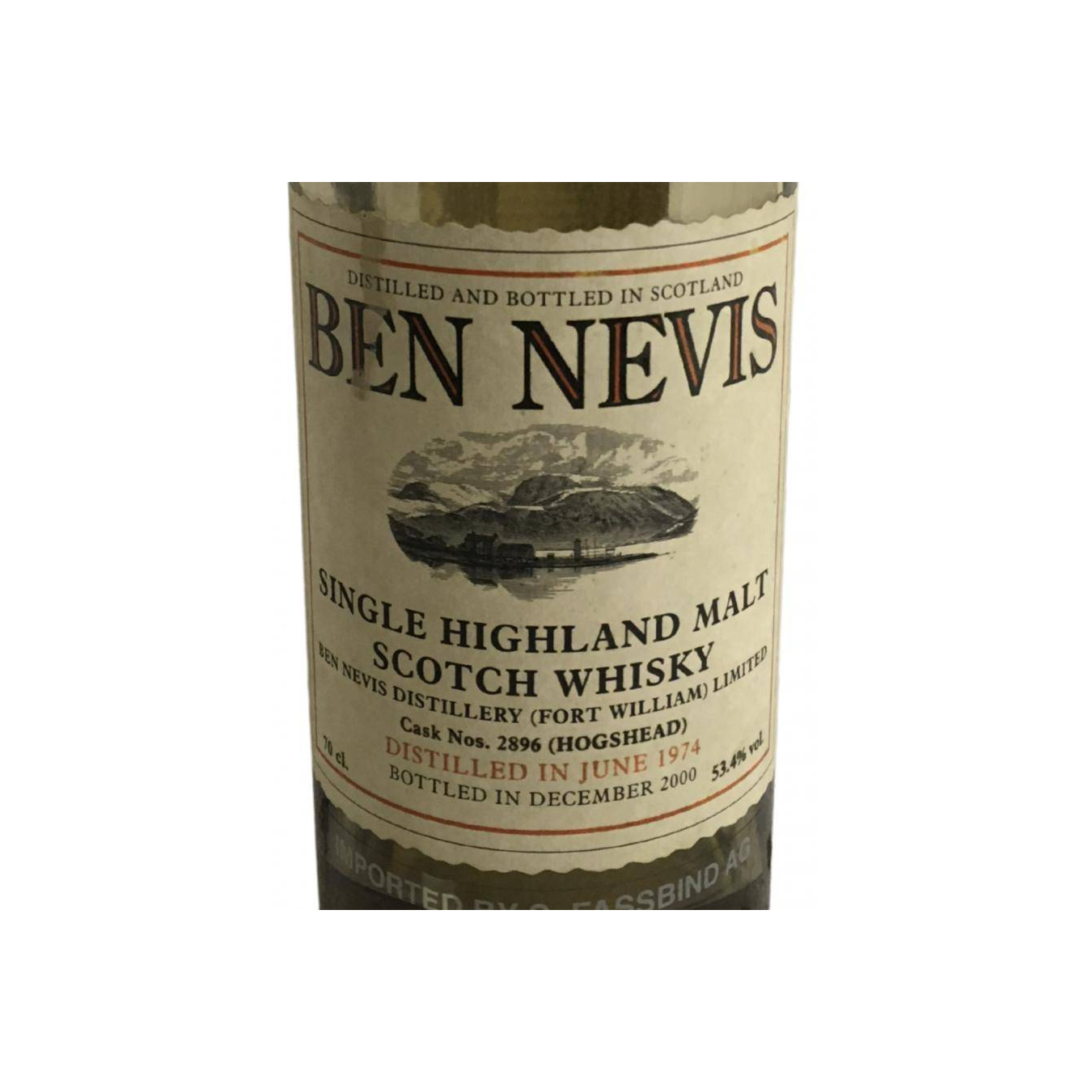 Ben Nevis 1974 26 Years Single Malt Whisky