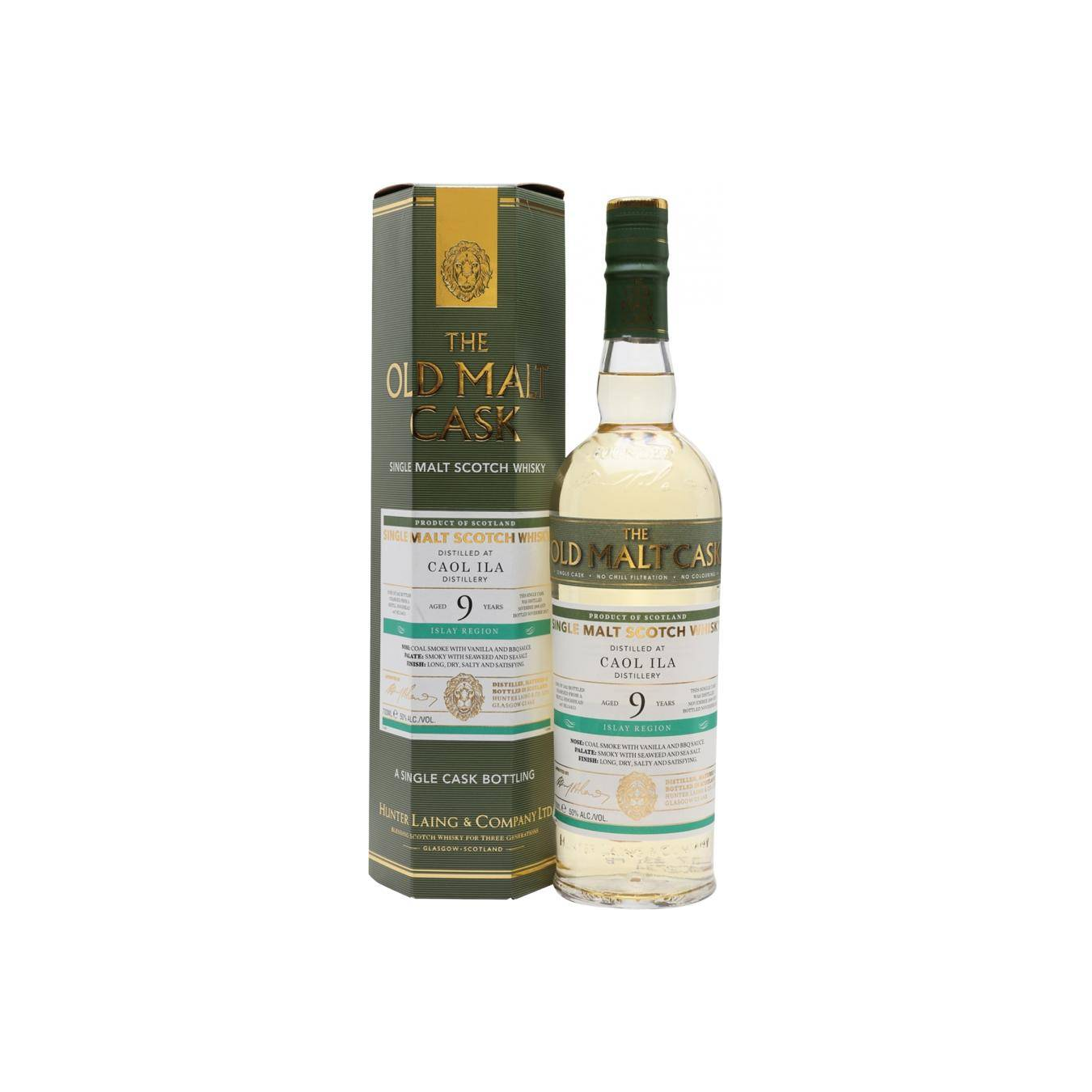 Caol Ila Old Malt Cask 2008 9 Years Single Malt Whisky 2