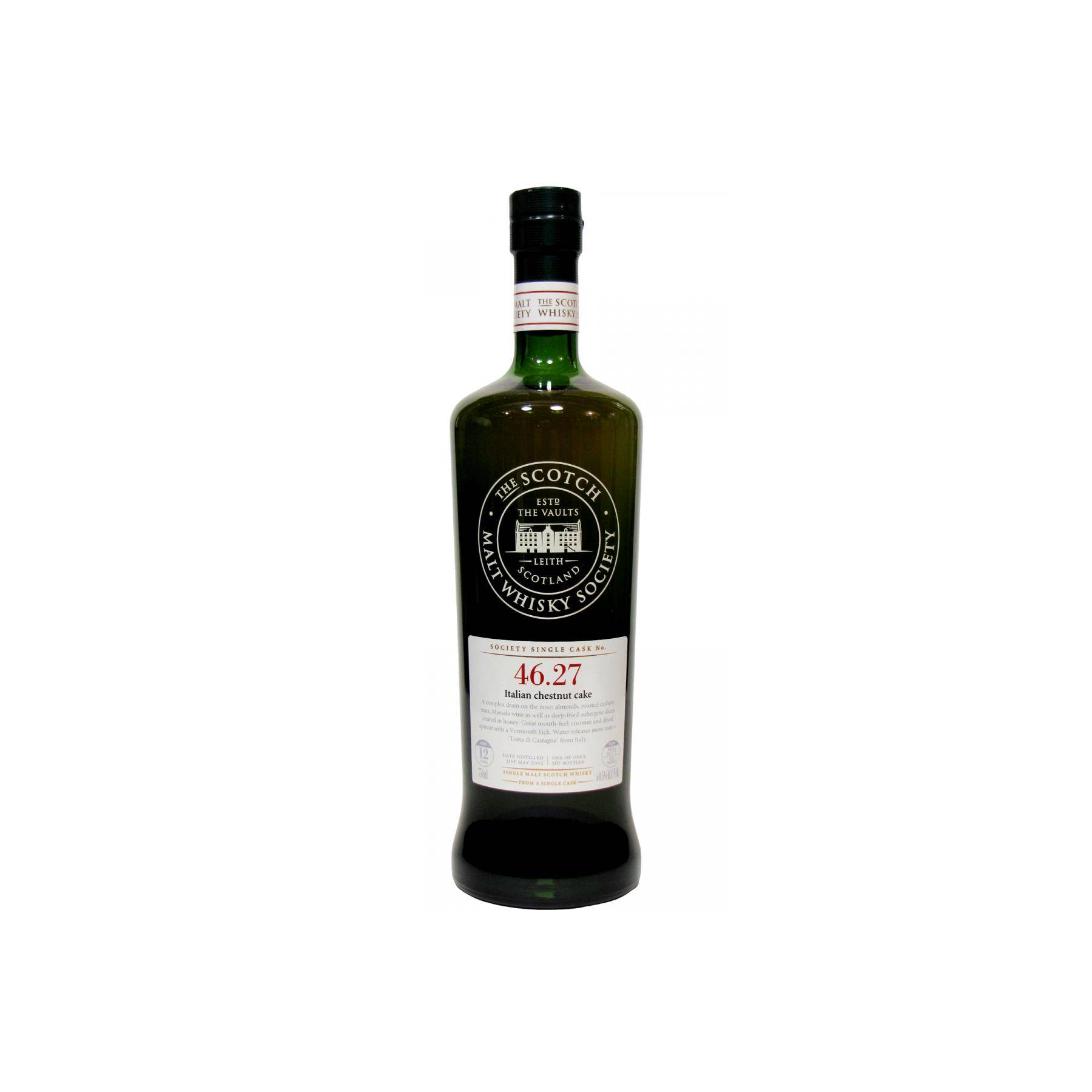 The Scotch Malt Whisky Society 2002 12 Years Single Malt Whisky
