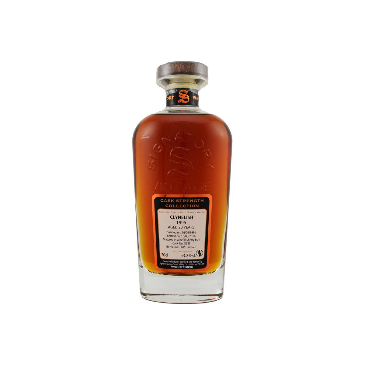 Clynelish Cask Strength Collection 1995 20 Years Single Malt Whisky