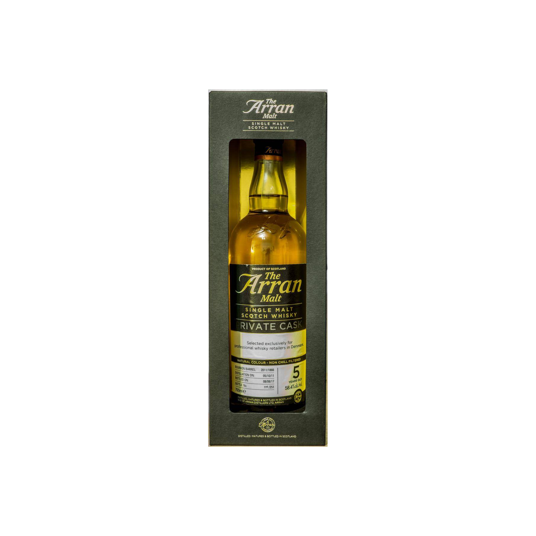 Arran Private Cask 2011 5 Years Single Malt Whisky 3