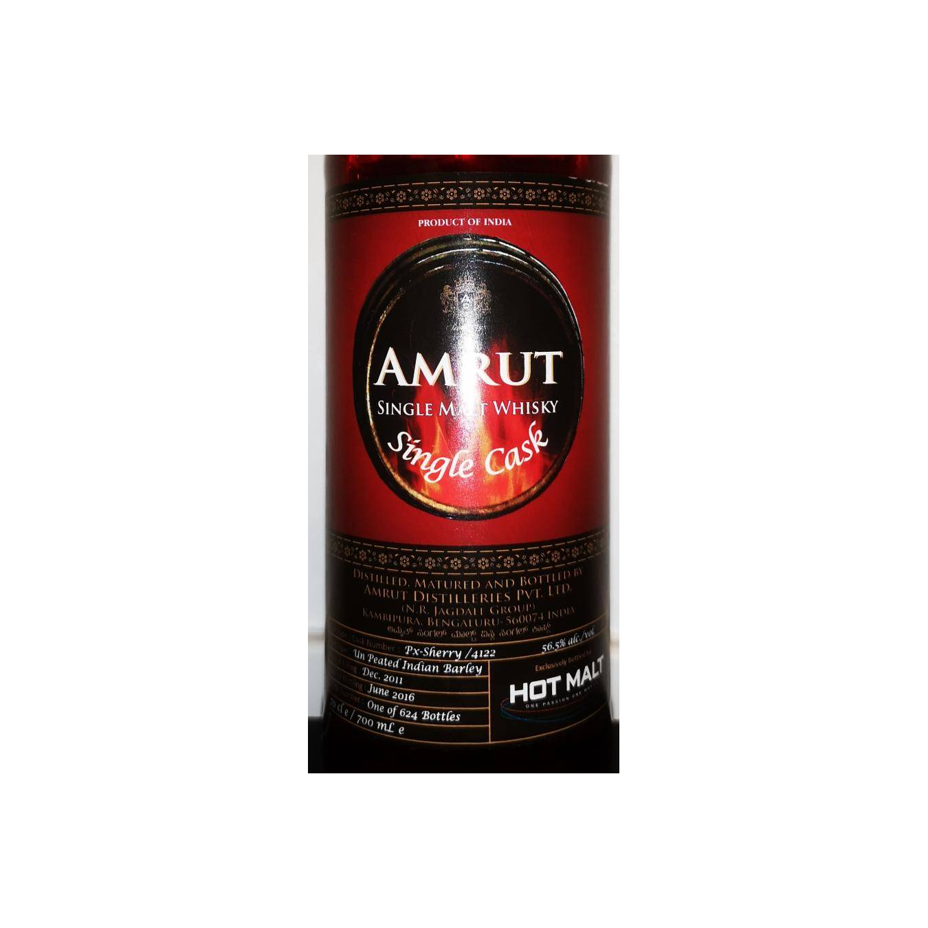 Amrut 2011 4 Years Single Malt Whisky 3