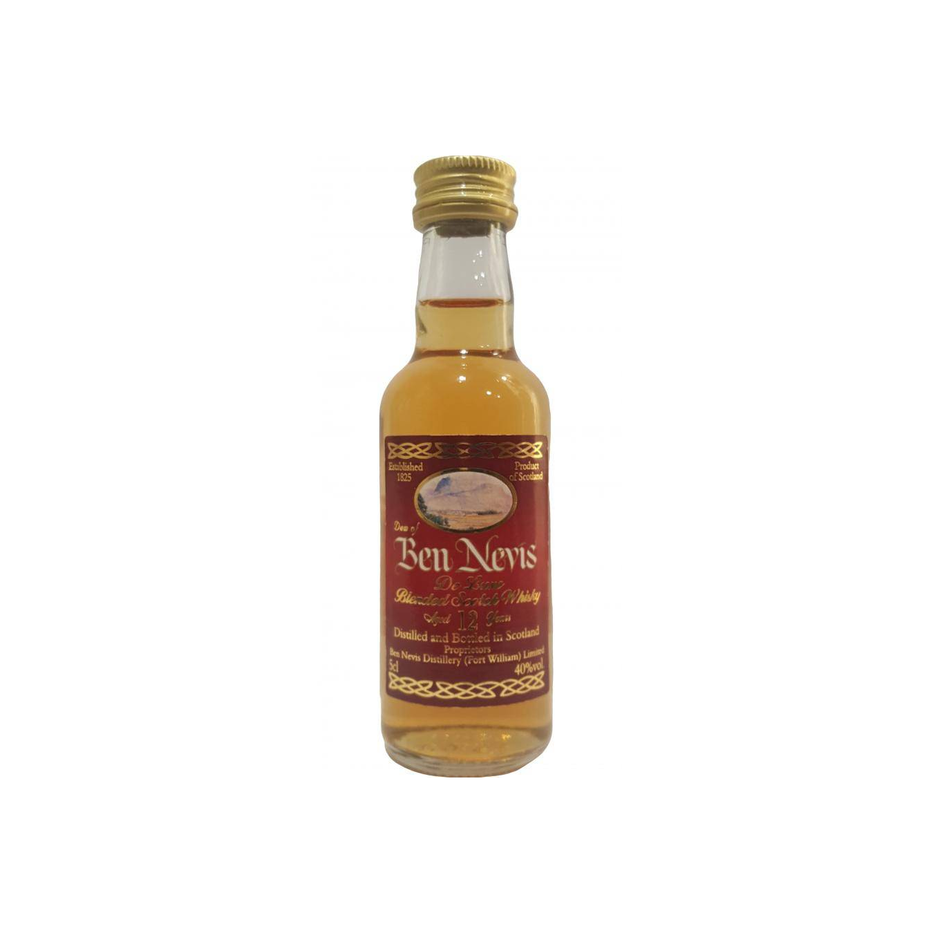 Ben Nevis Miniature 12 Years Blended Whisky 2