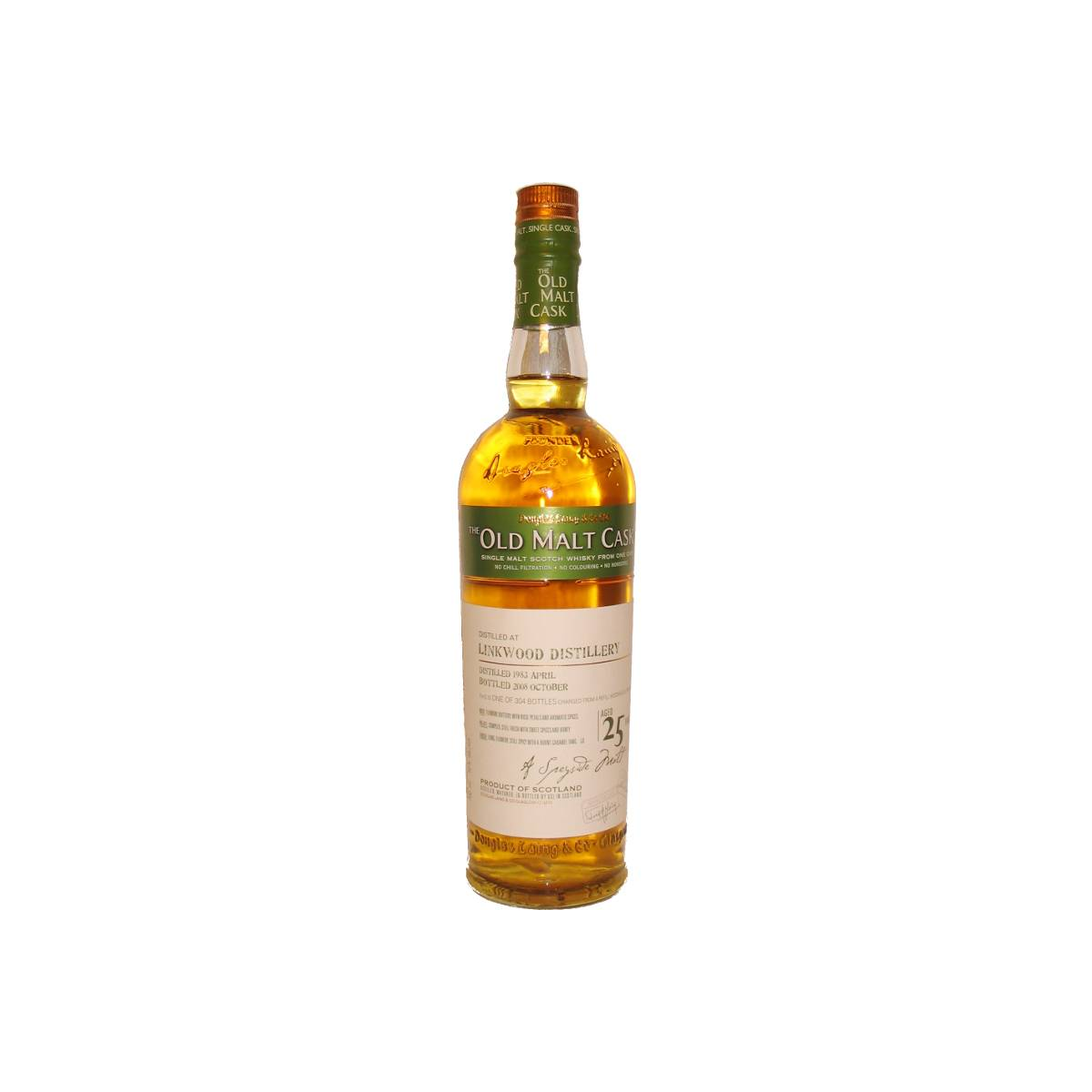 Linkwood Old Malt Cask 1983 25 Years Single Malt Whisky