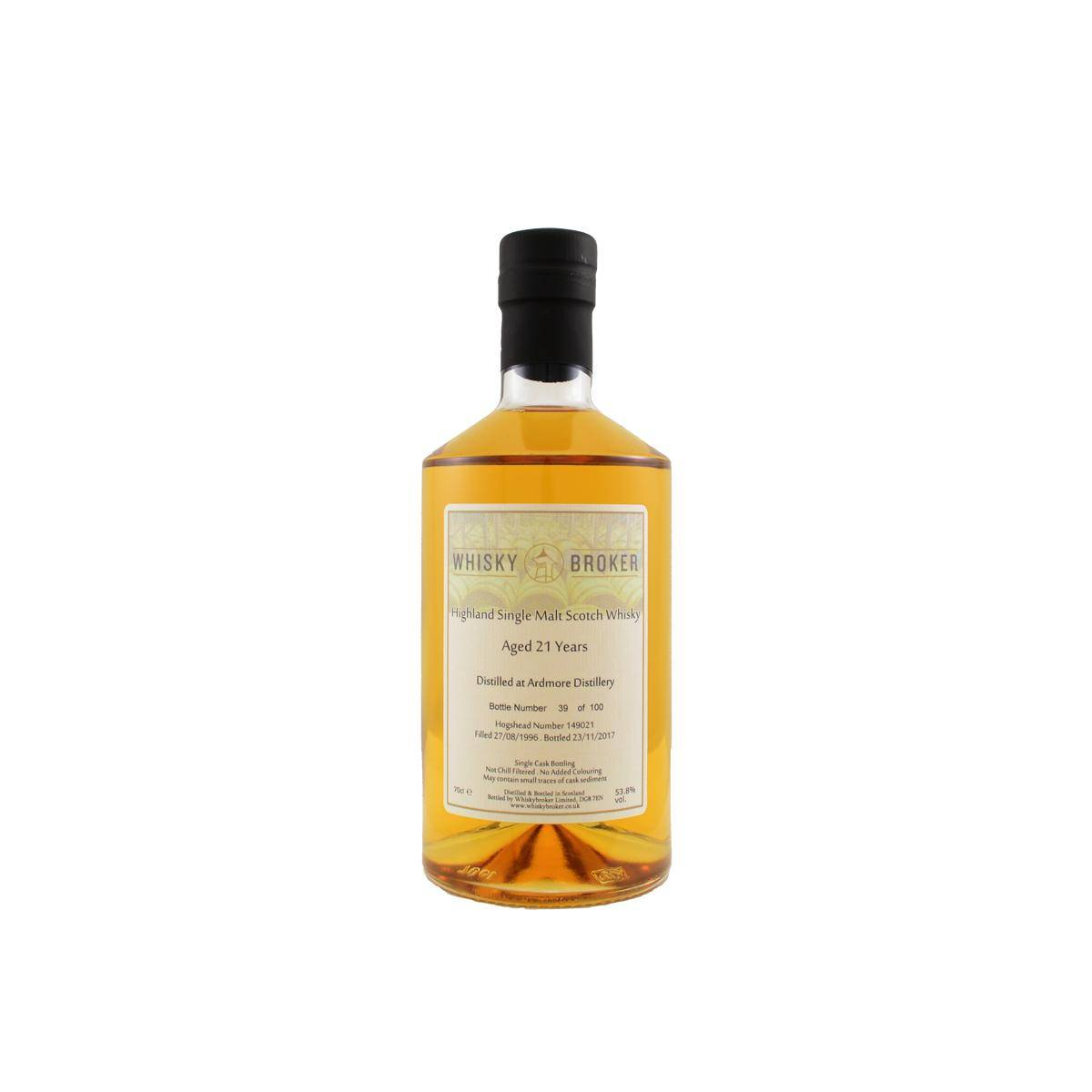 Ardmore 1996 21 Years Single Malt Whisky