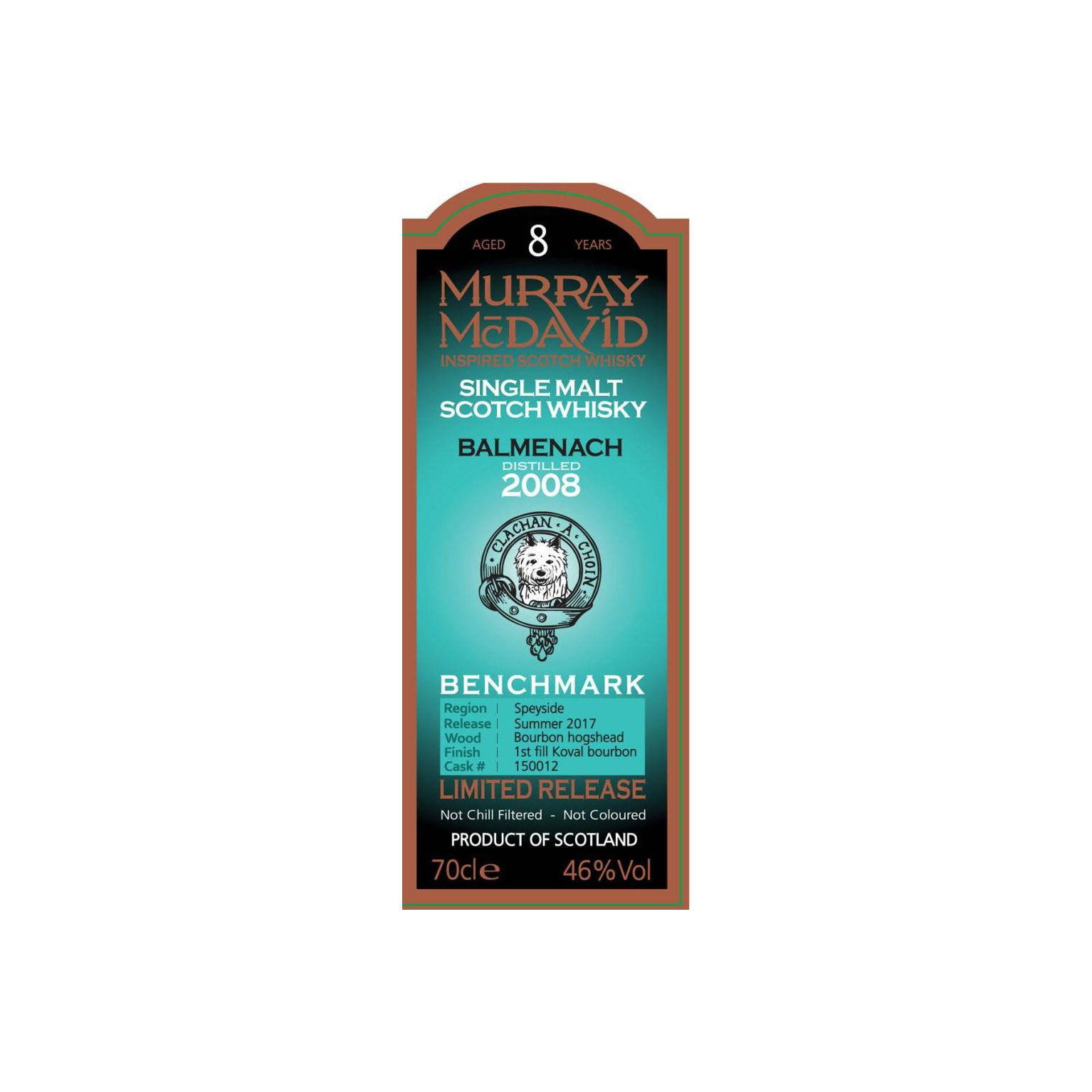 Balmenach 2008 8 Years Single Malt Whisky 2