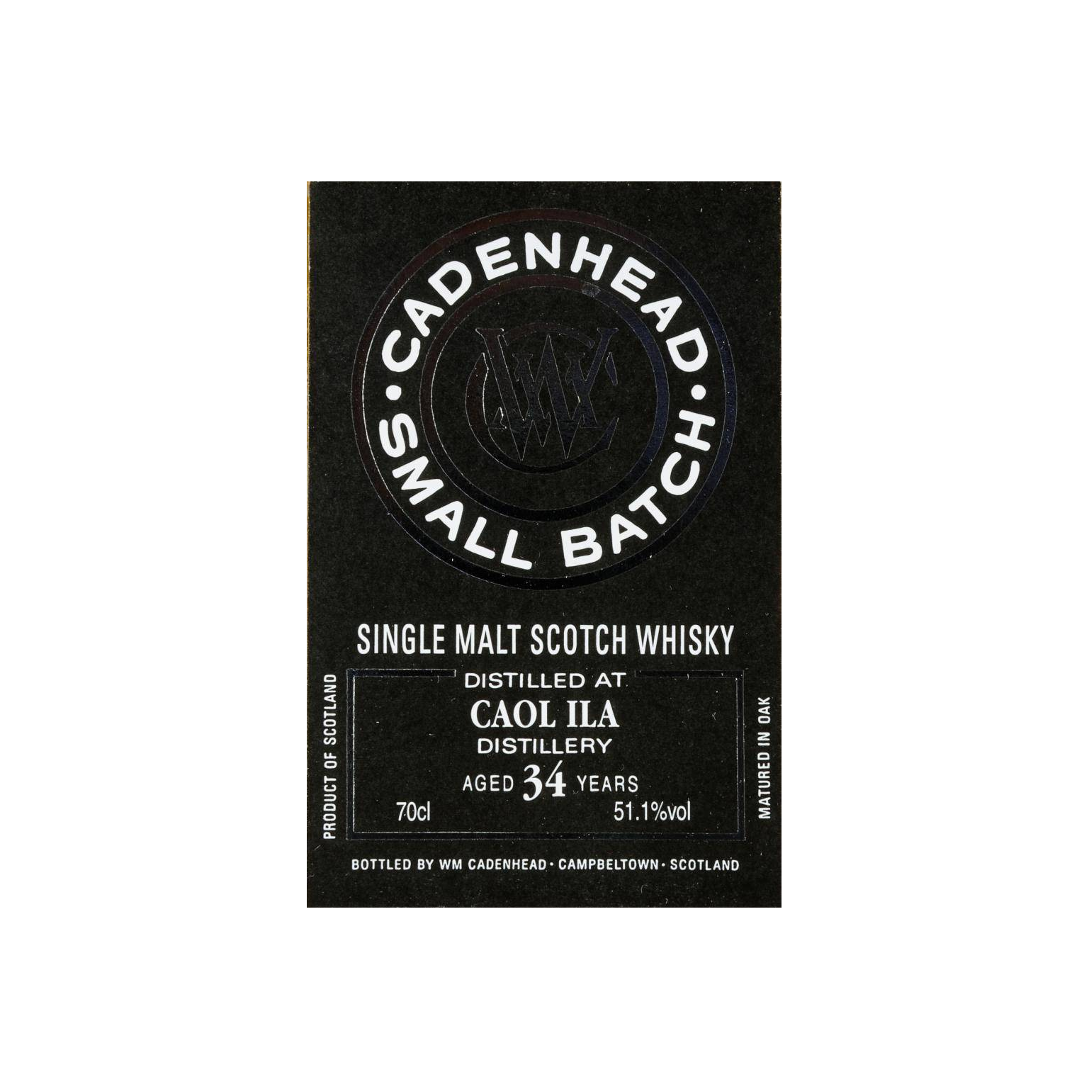 Caol Ila Small Batch 1982 34 Years Single Malt Whisky 3
