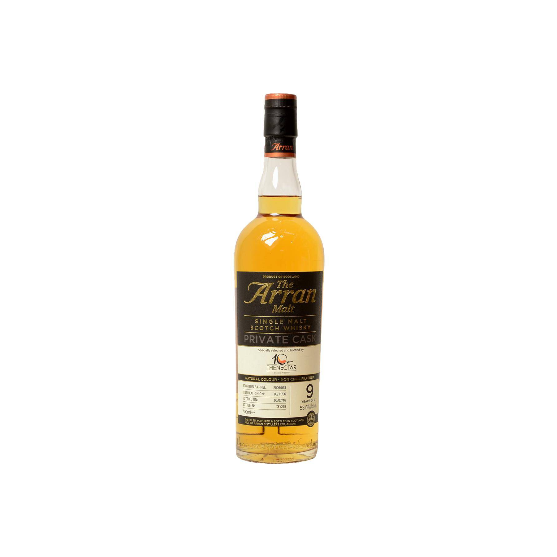 Arran Private Cask 2006 9 Years Single Malt Whisky