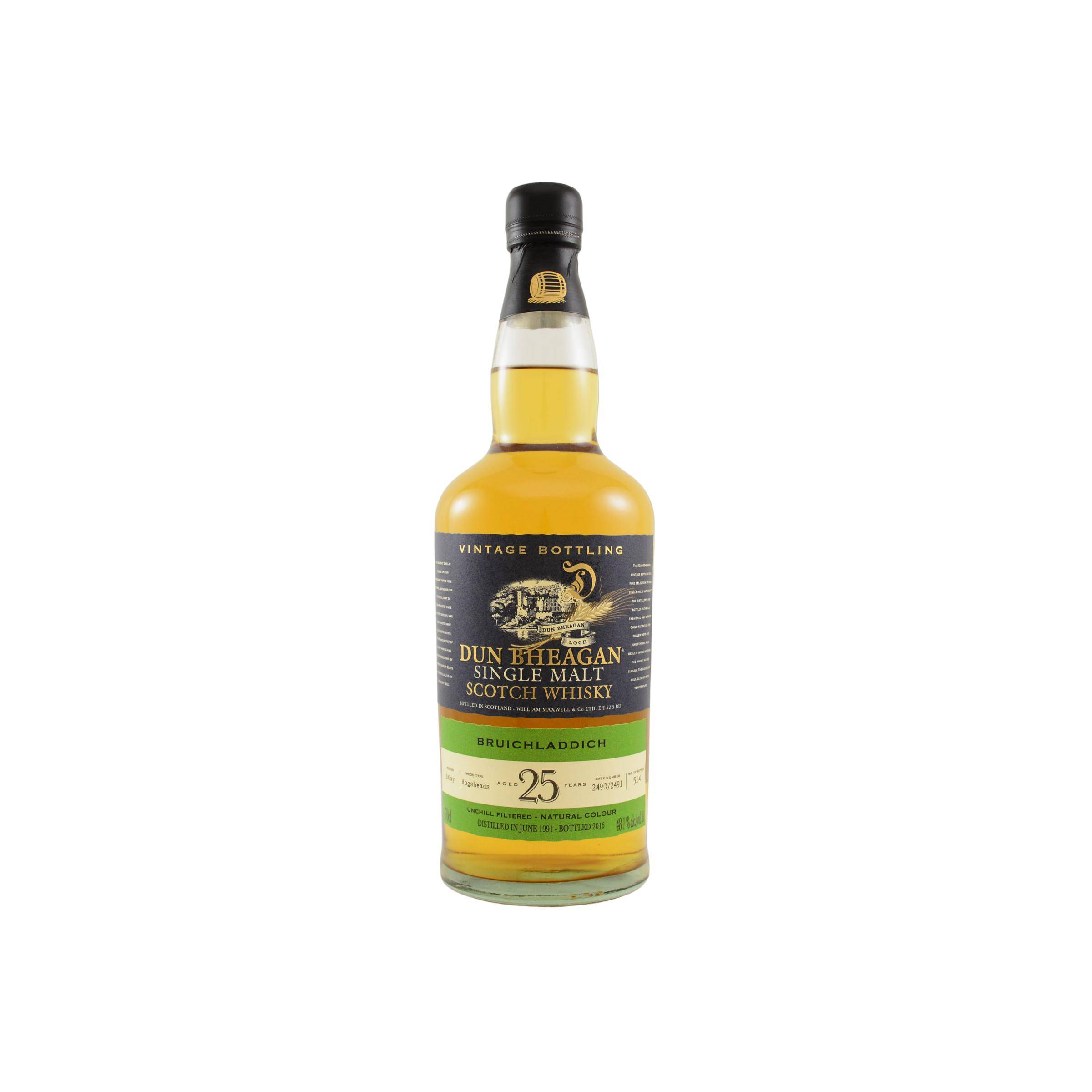Bruichladdich 1991 25 Years Single Malt Whisky