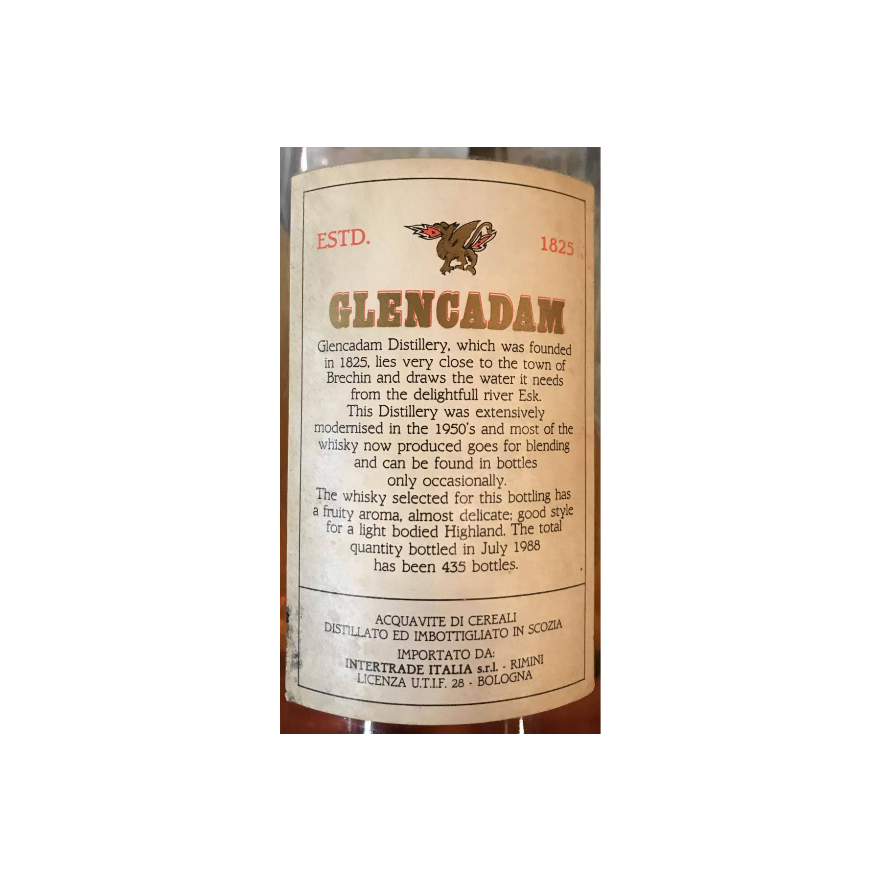 Glencadam 1974 13 Years Single Malt Whisky 2