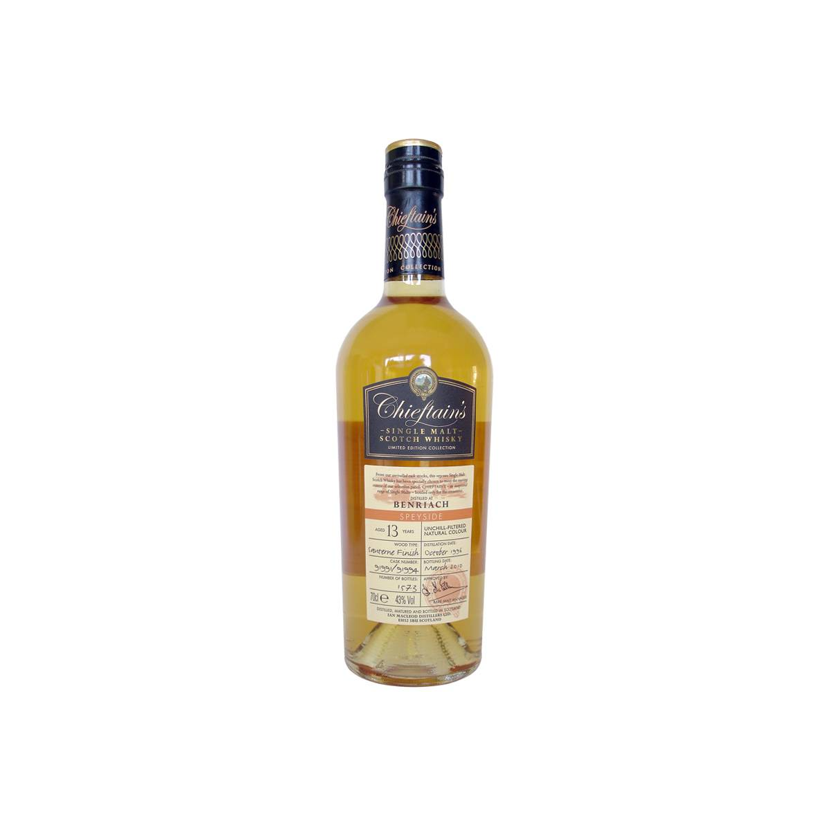 BenRiach 1996 13 Years Single Malt Whisky