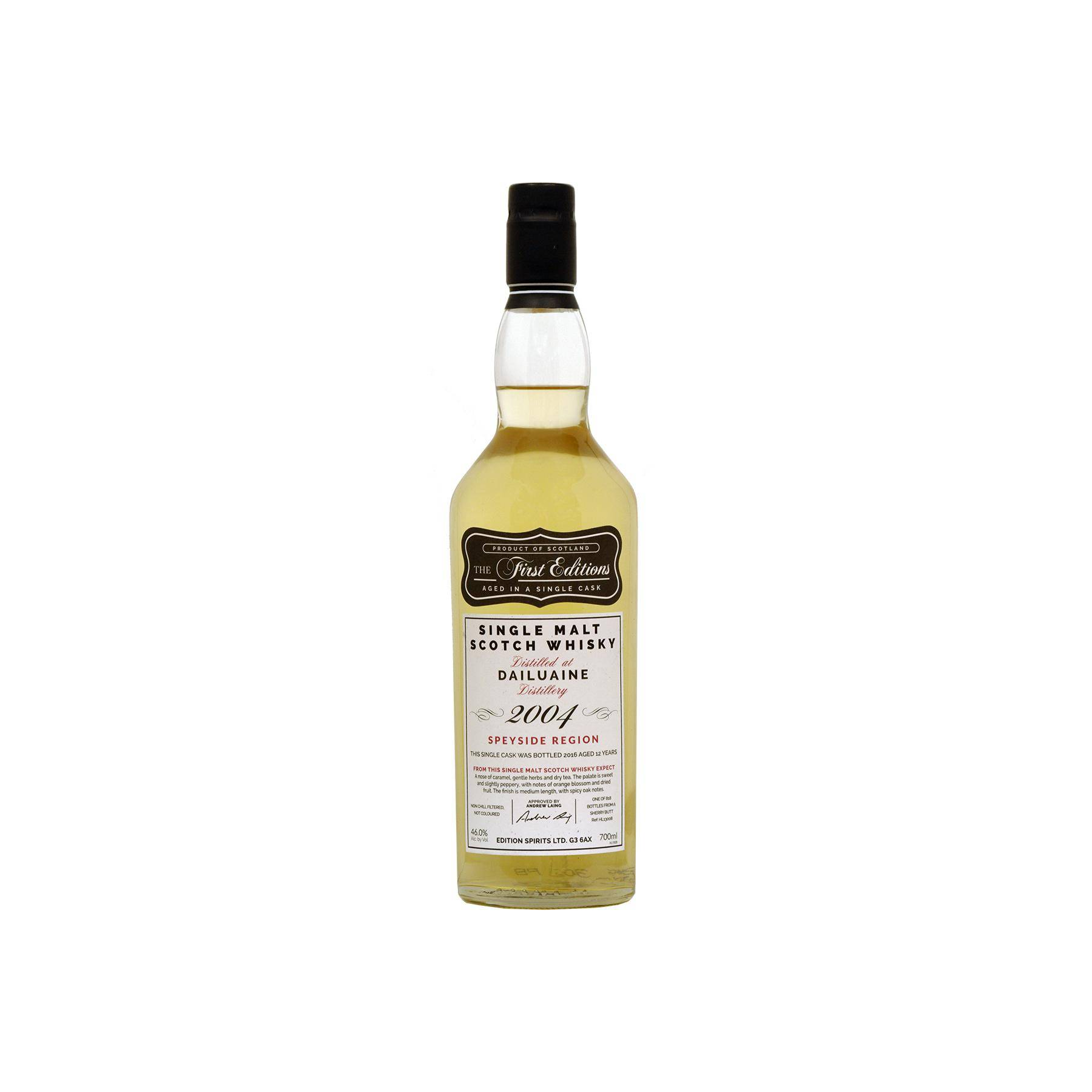 Dailuaine The First Editions 2004 12 Years Single Malt Whisky