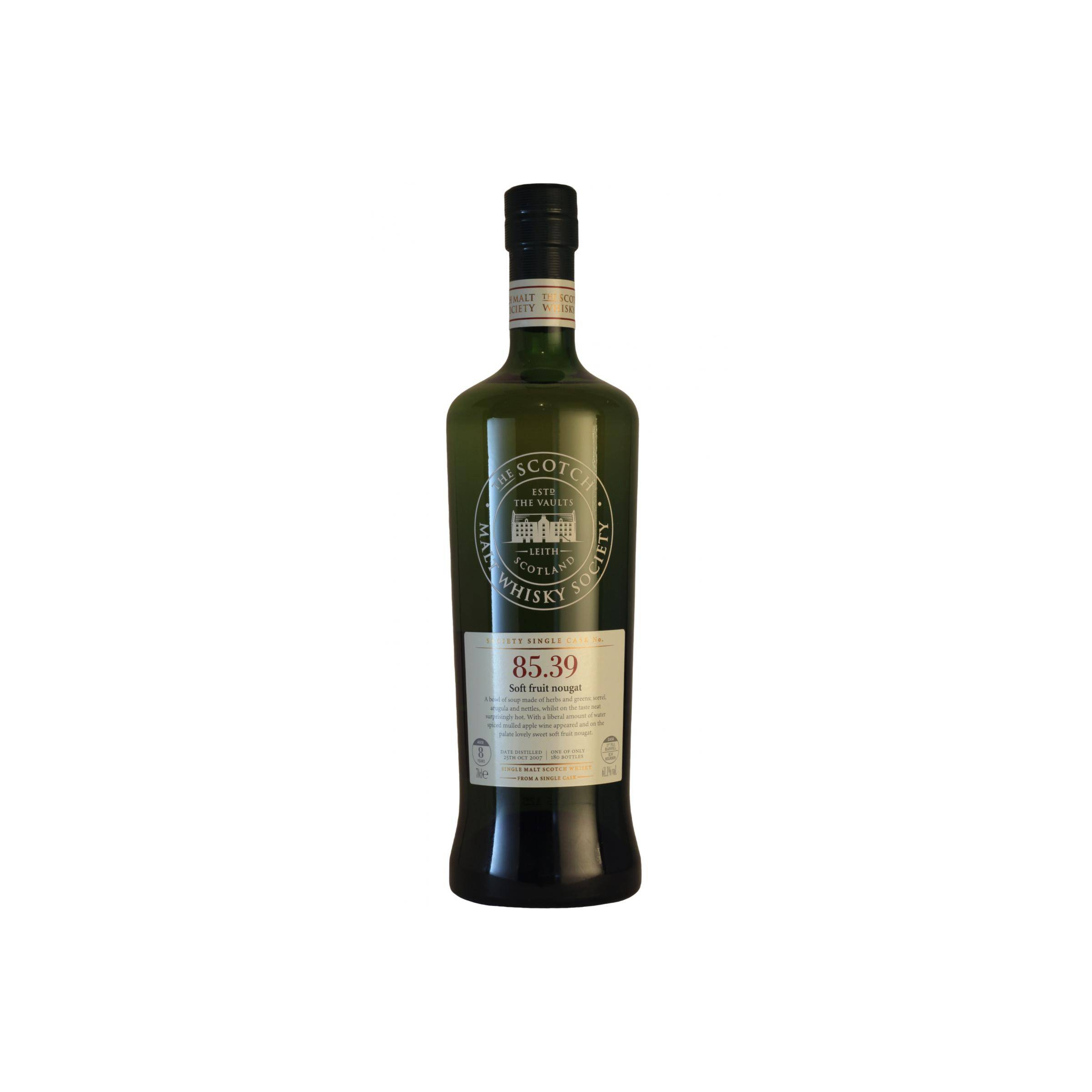 The Scotch Malt Whisky Society 2007 8 Years Single Malt Whisky