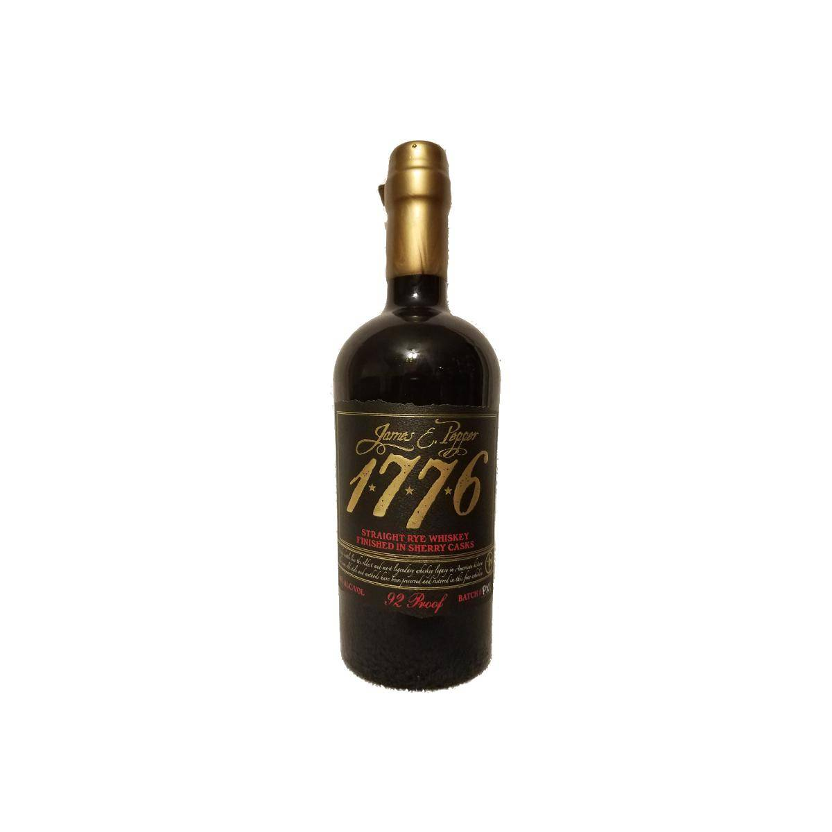 James E. Pepper 1776 Straight Rye Whiskey