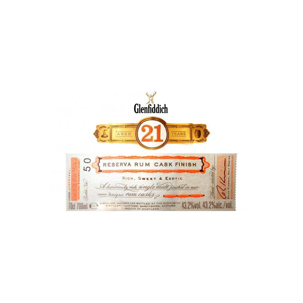 Glenfiddich 21 Years Single Malt Whisky 2