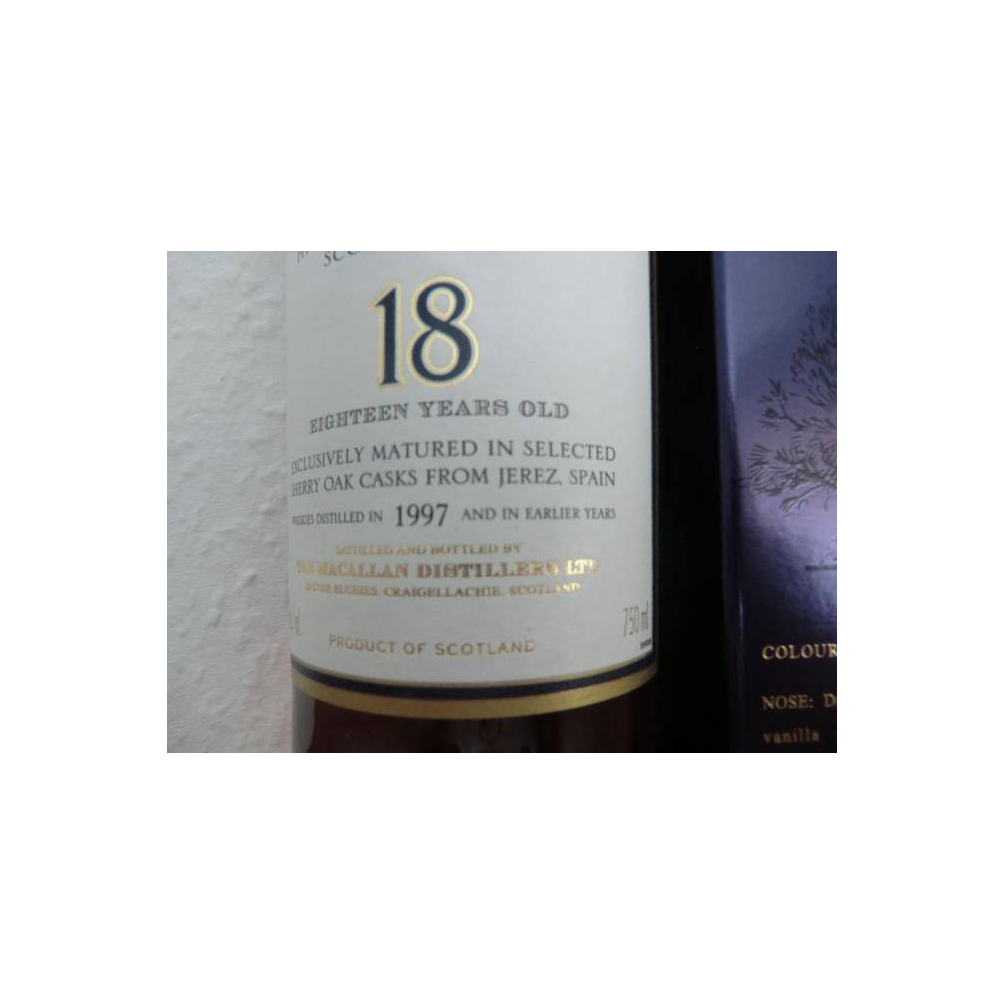 The Macallan 1997 18 Years Single Malt Whisky 2