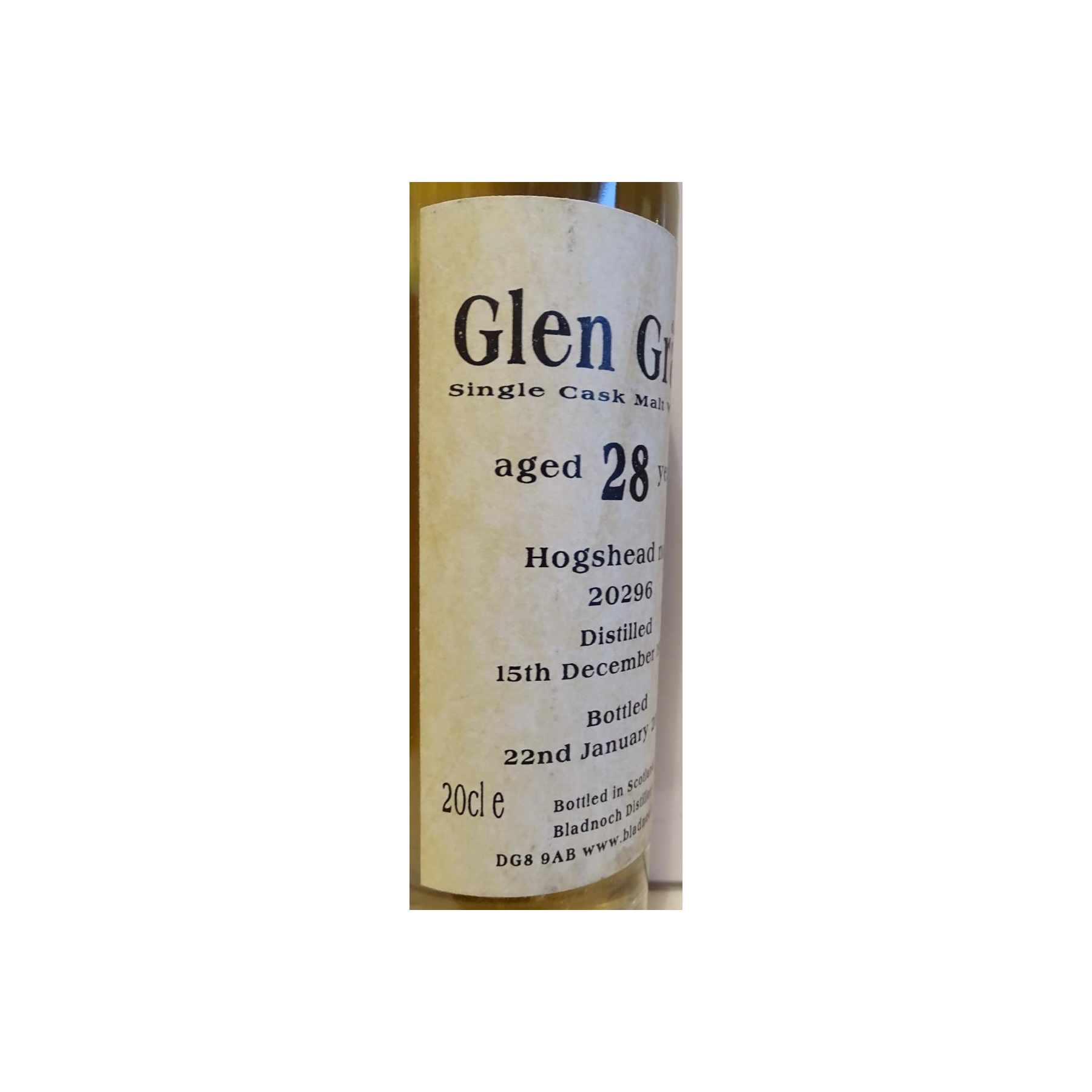 Glen Grant 1980 28 Years Single Malt Whisky 2