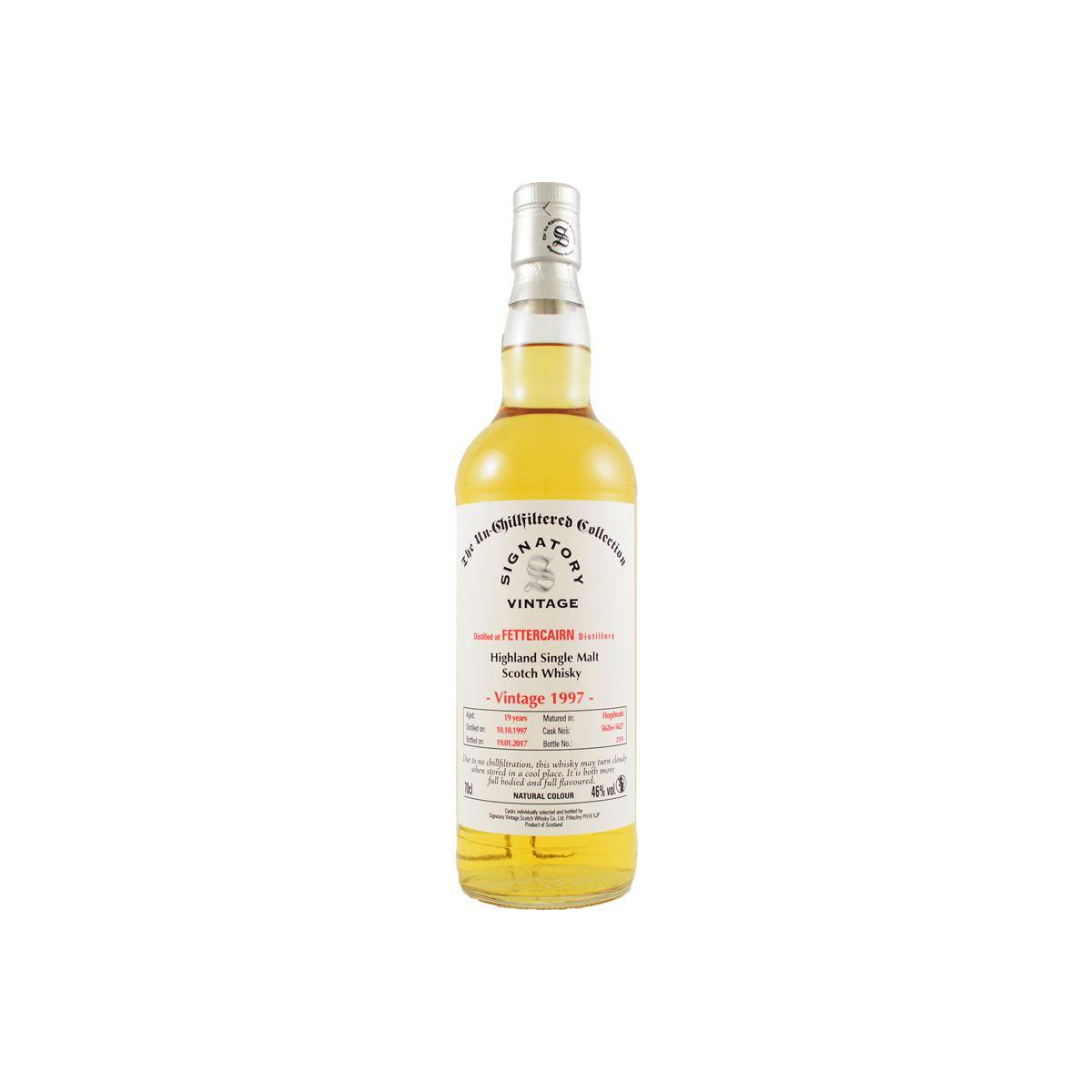Fettercairn The Un-Chillfiltered Collection 1997 19 Years Single Malt Whisky