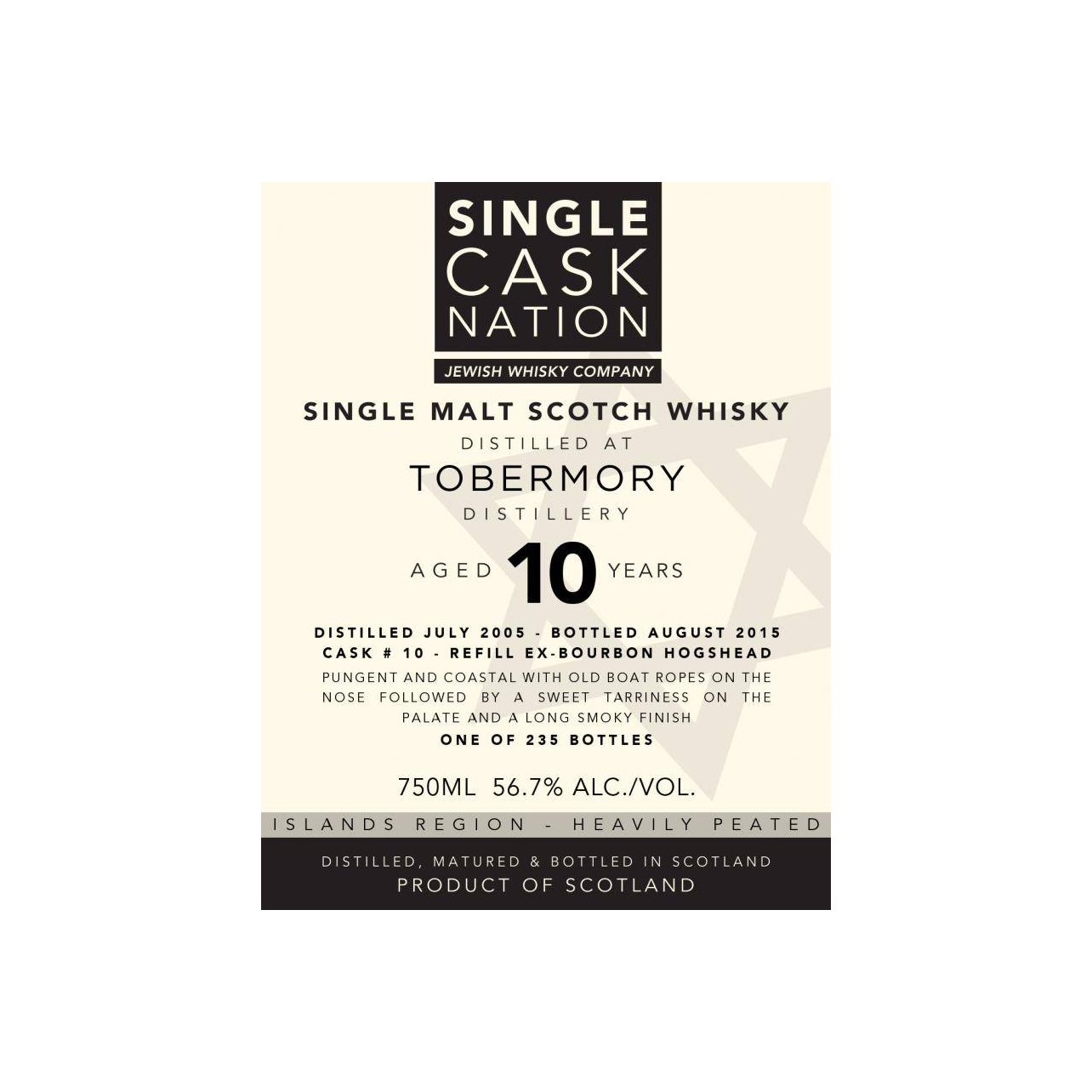 Tobermory 2005 10 Years Single Malt Whisky 2