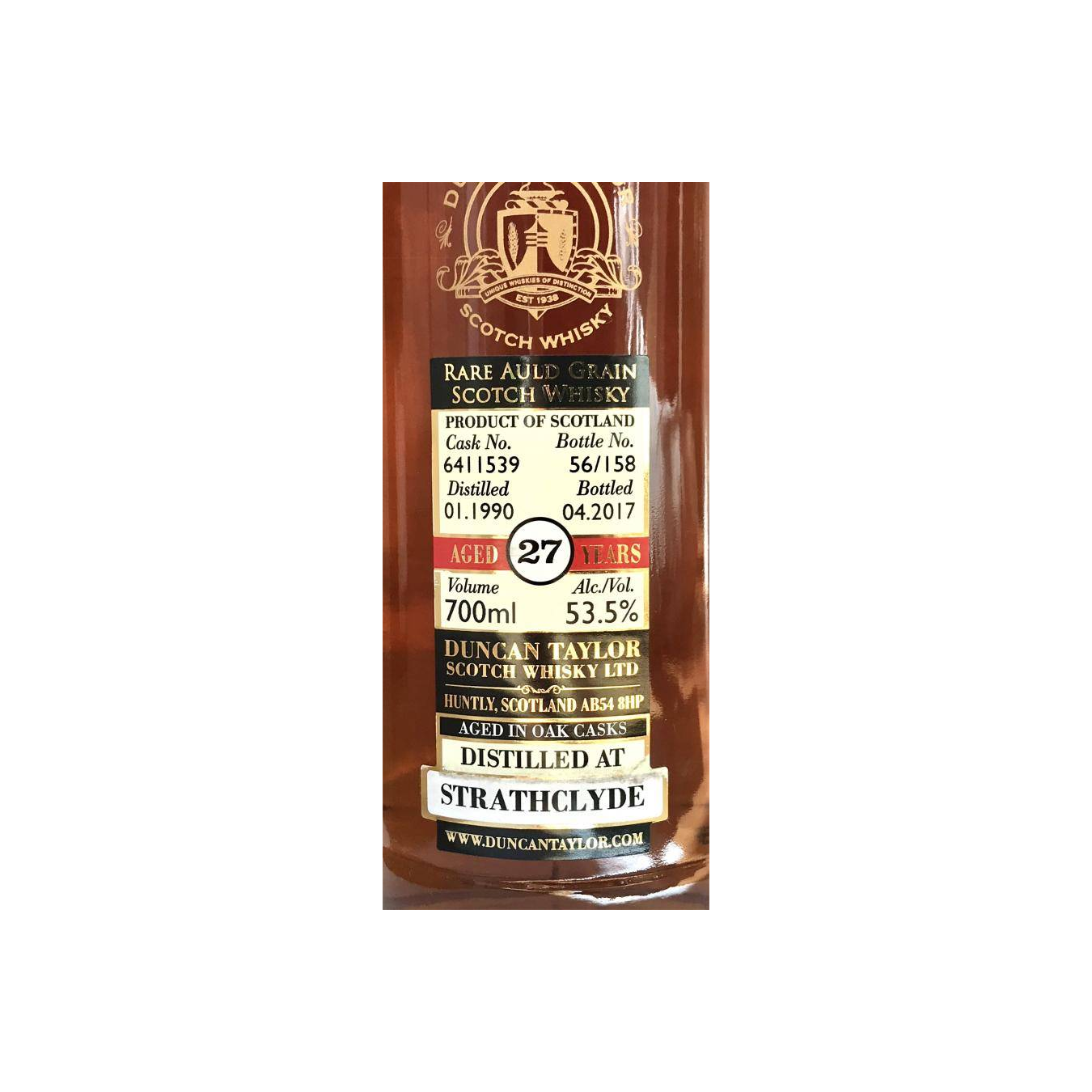Strathclyde 1990 27 Years Single Grain Whisky 2