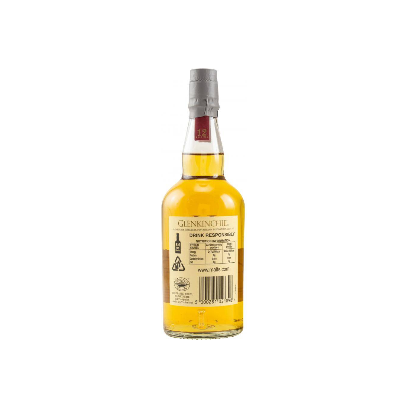 Glenkinchie 12 Years Single Malt Whisky 2