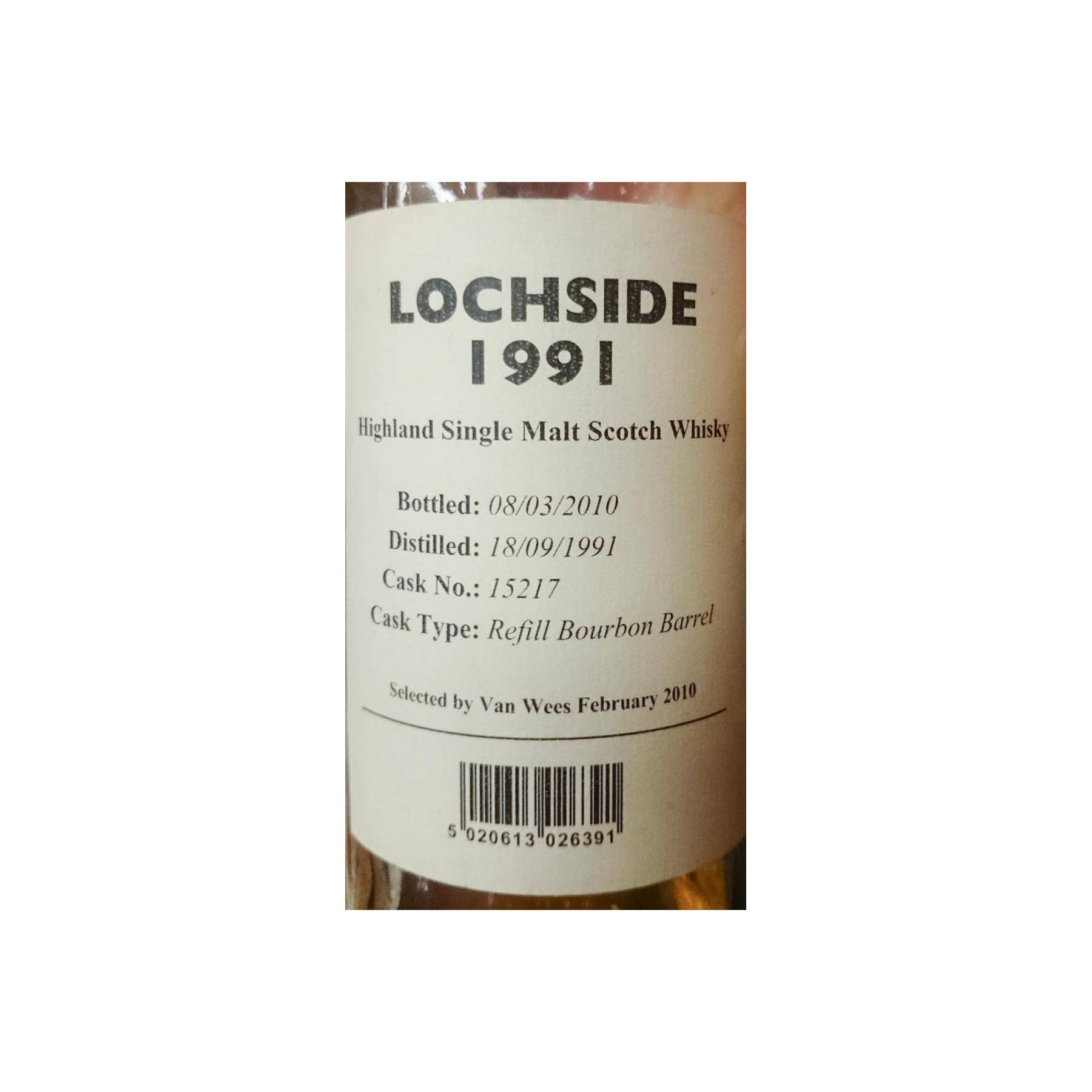 Lochside Reserve 1991 18 Years Single Malt Whisky 2