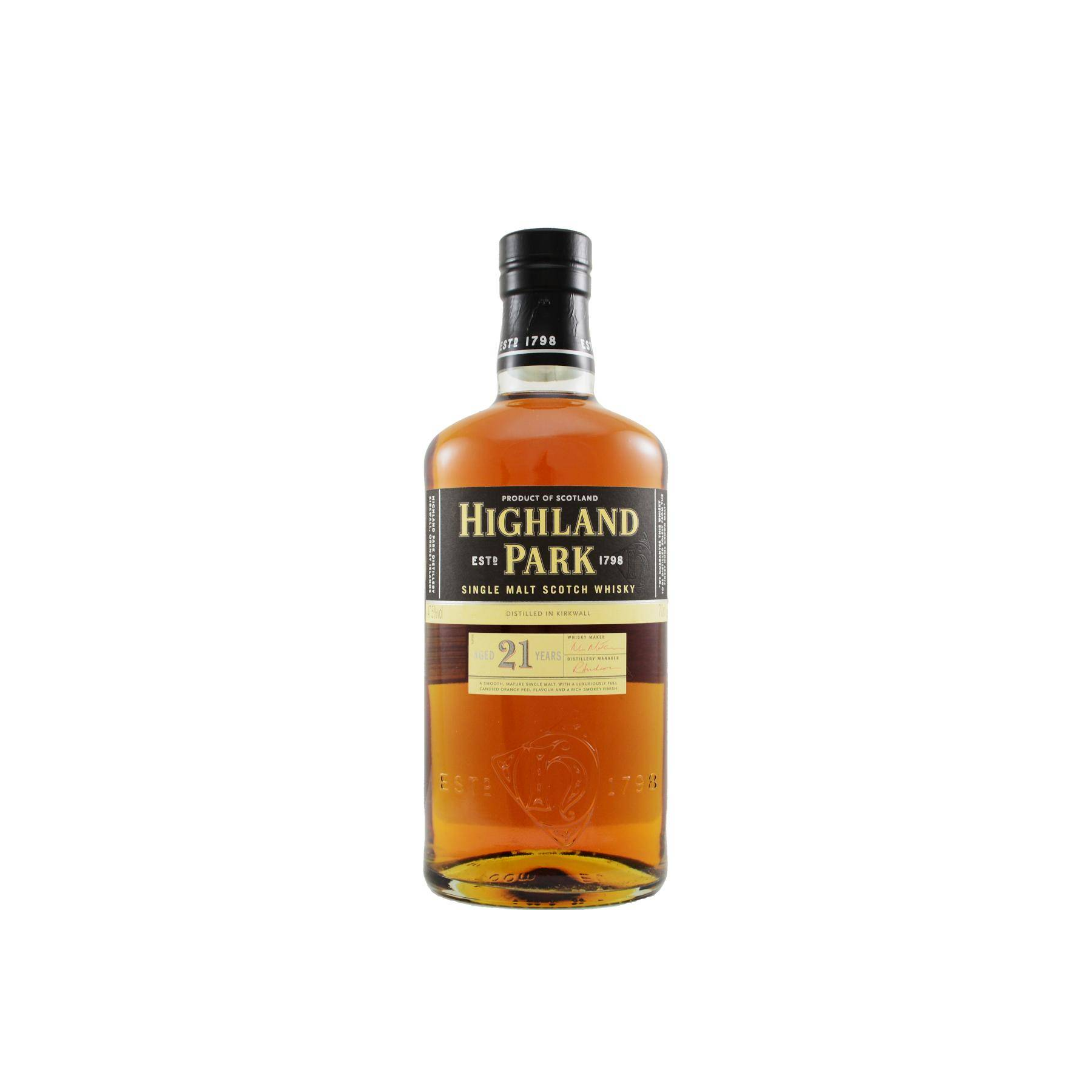 Highland Park 21 Years Single Malt Whisky