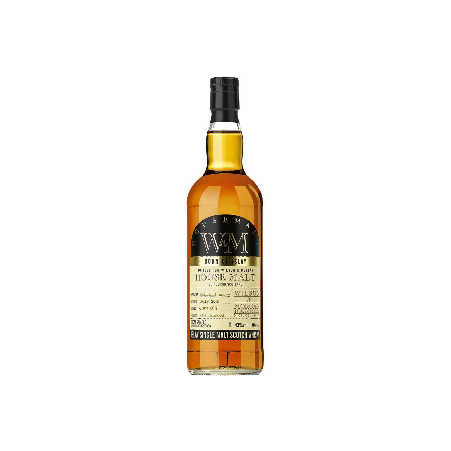 Wilson & Morgan 2012 4 Years Single Malt Whisky
