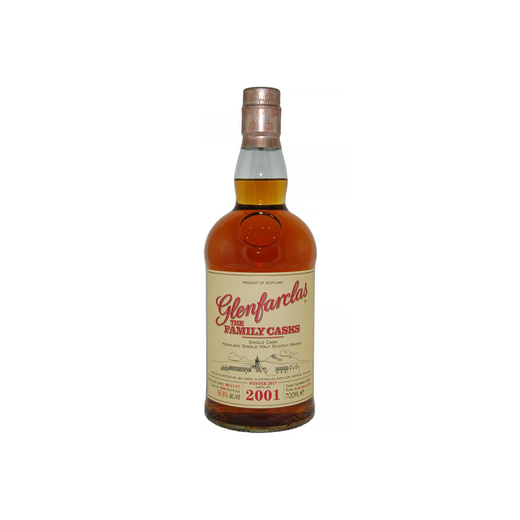 Glenfarclas 2001 16 Years Single Malt Whisky